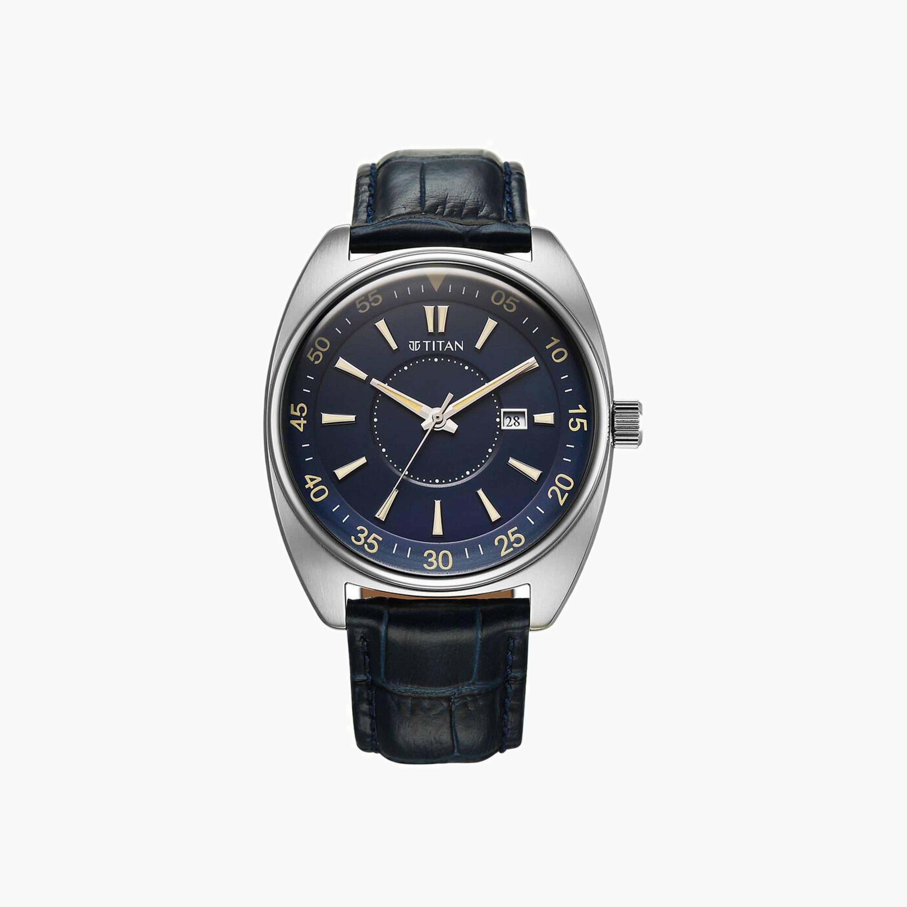 Titan Men's Analogue Leather Watch-men-watchesandjewellery-watches-image-1