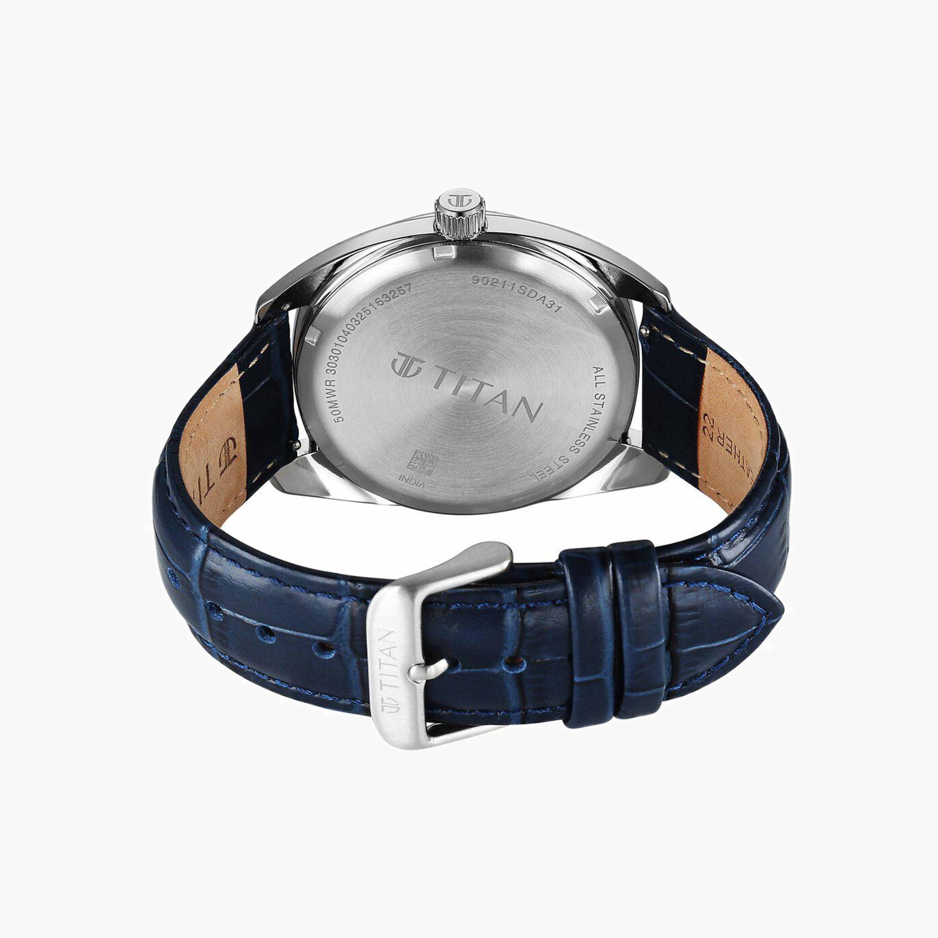 Titan Men's Analogue Leather Watch-men-watchesandjewellery-watches-image-4