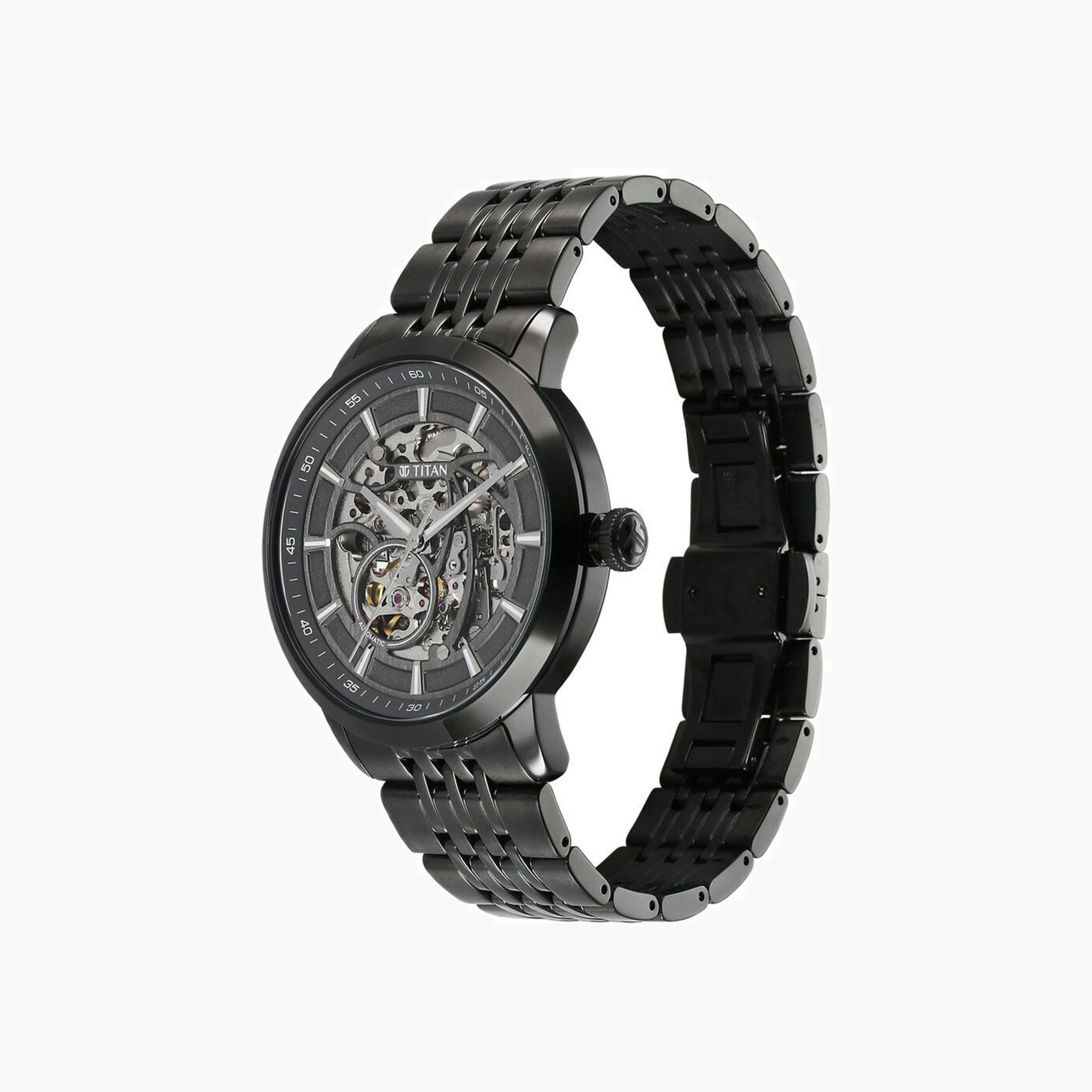 Titan Automatic Skeleton Watch-men-watchesandjewellery-watches-image-2