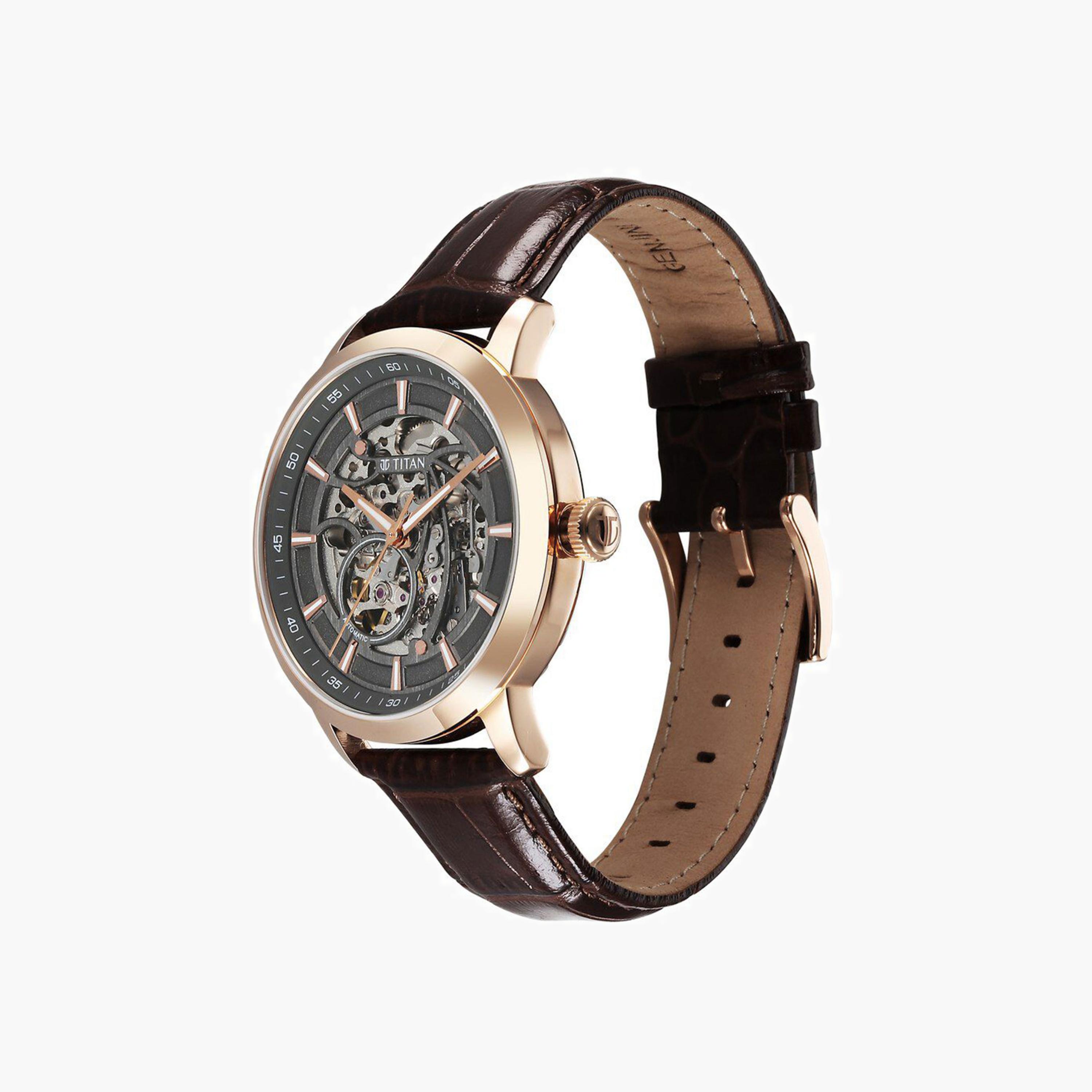 Skeletal Automatic Men's Watch-men-watchesandjewellery-watches-image-2