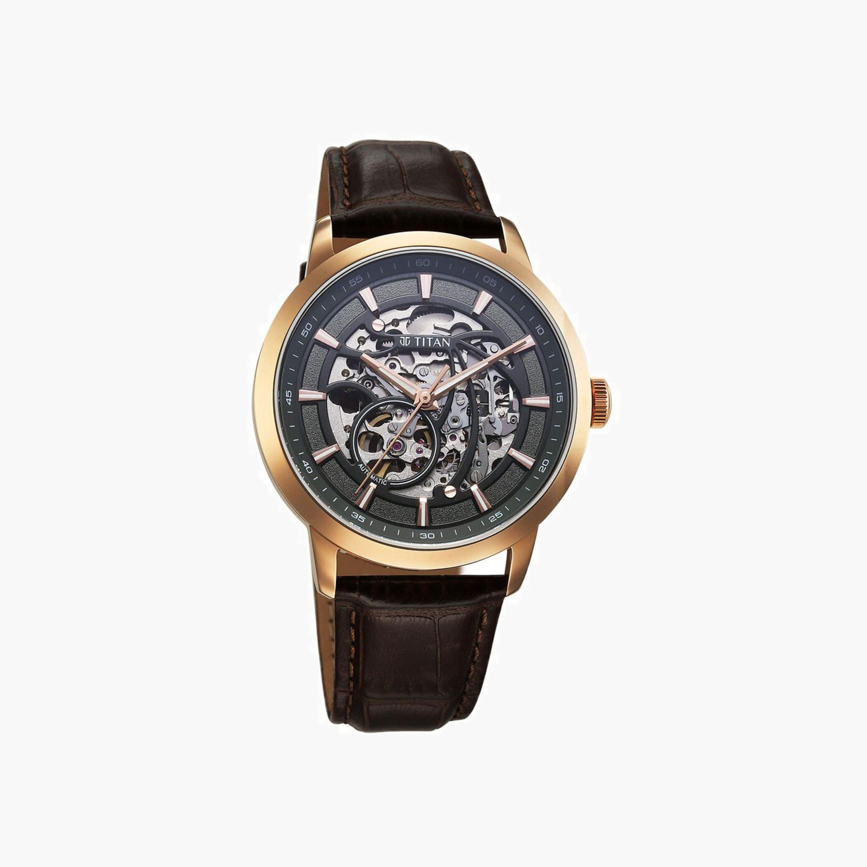 Skeletal Automatic Men's Watch-men-watchesandjewellery-watches-image-3