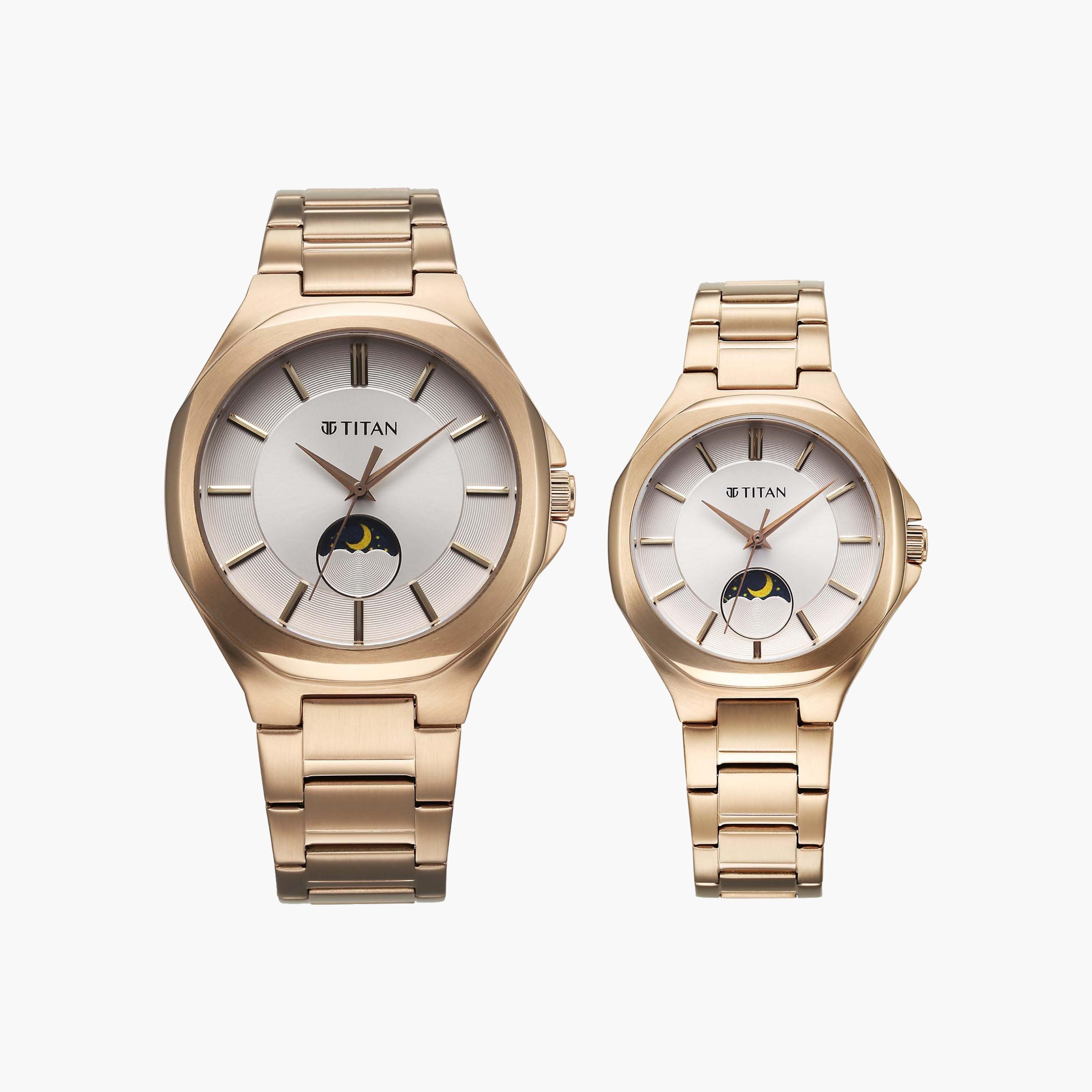 Titan Rose Gold Analogue Couple Watches-men-watchesandjewellery-watches-image-3