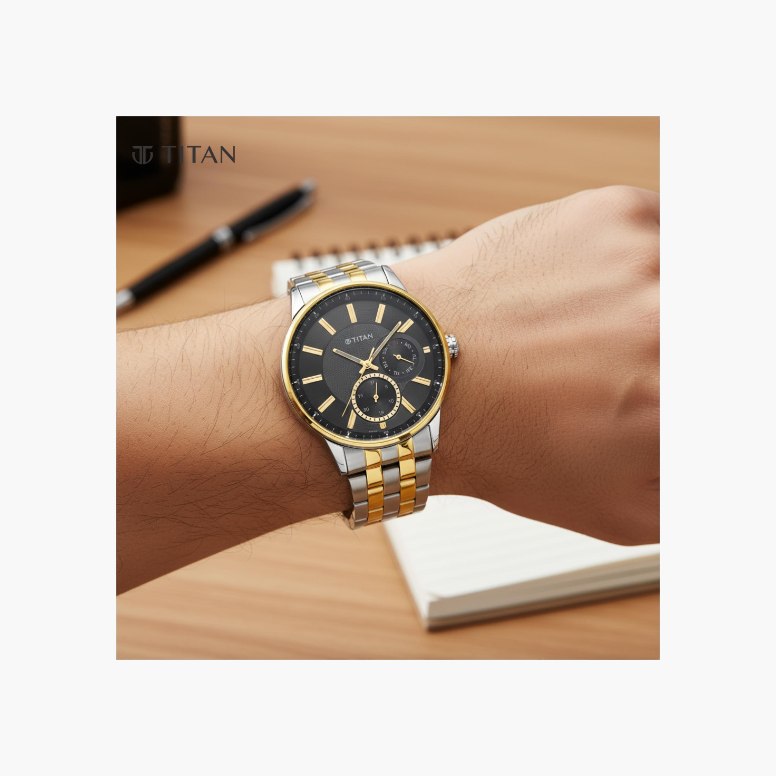 ساعة تيتان أنالوج بلونين للرجال-men-watchesandjewellery-watches-image-6