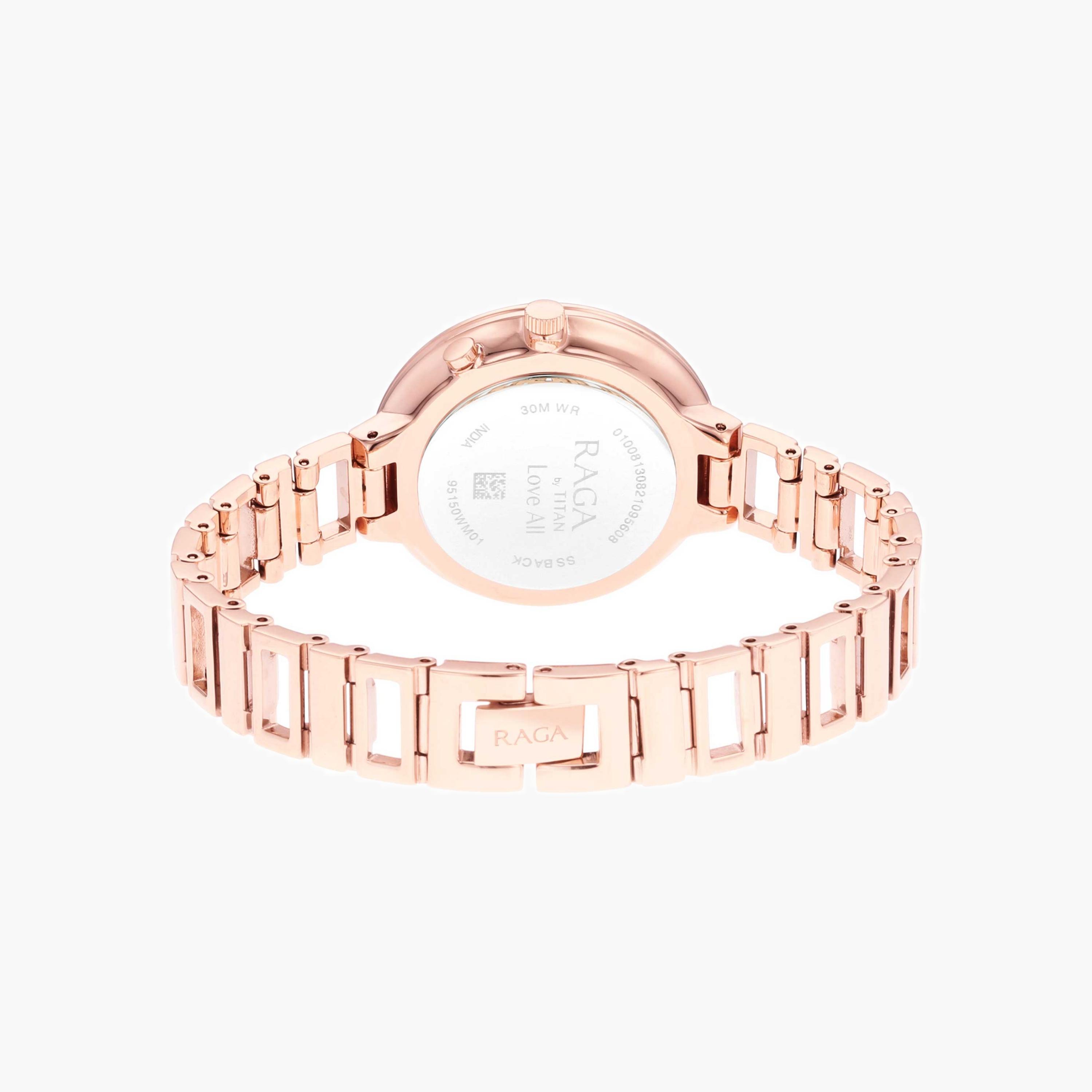 ساعة أنالوج بعقارب ومينا صدف-women-watchesandjewellery-watches-image-3