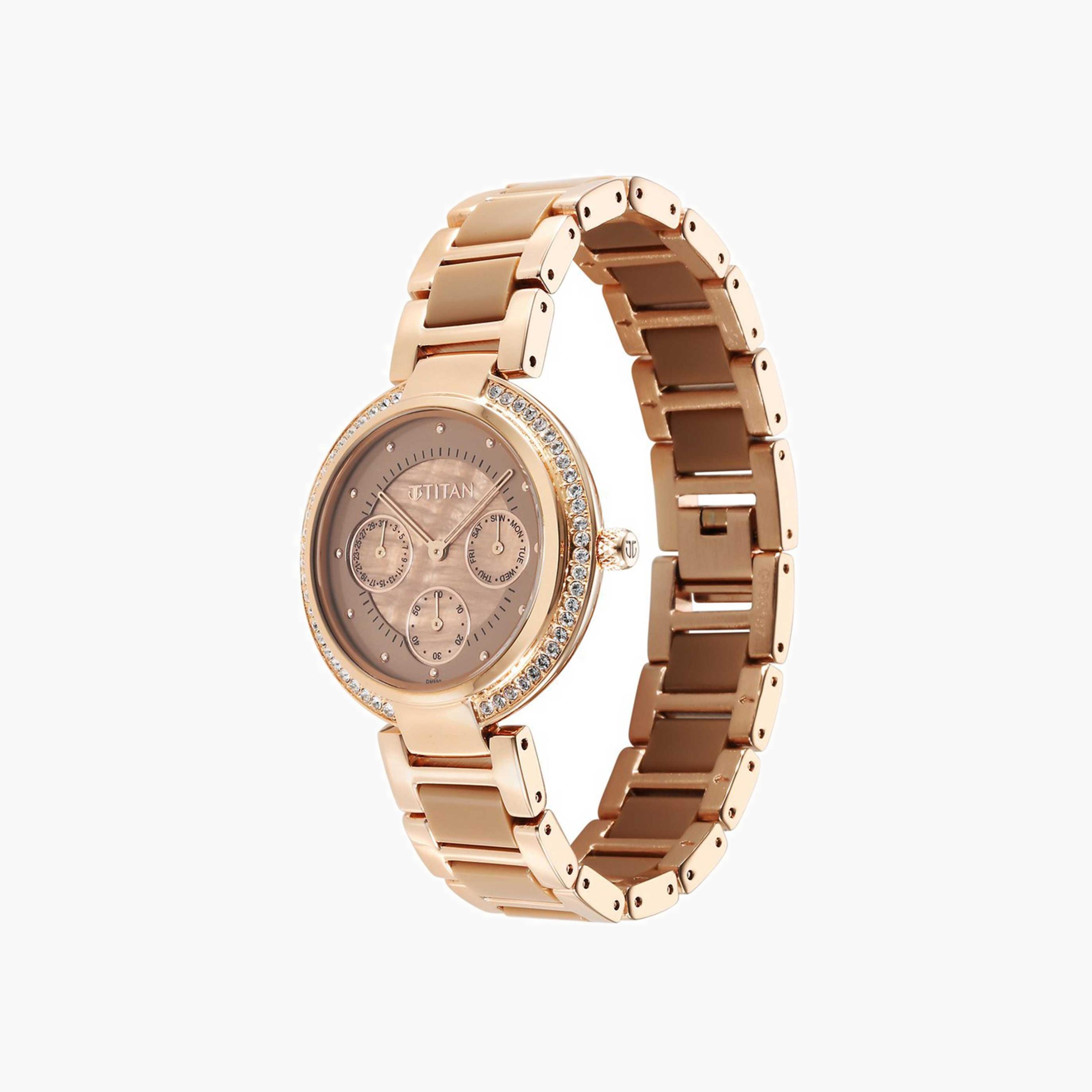 Crystal Embellished Multifunction Watch-women-watchesandjewellery-watches-image-4
