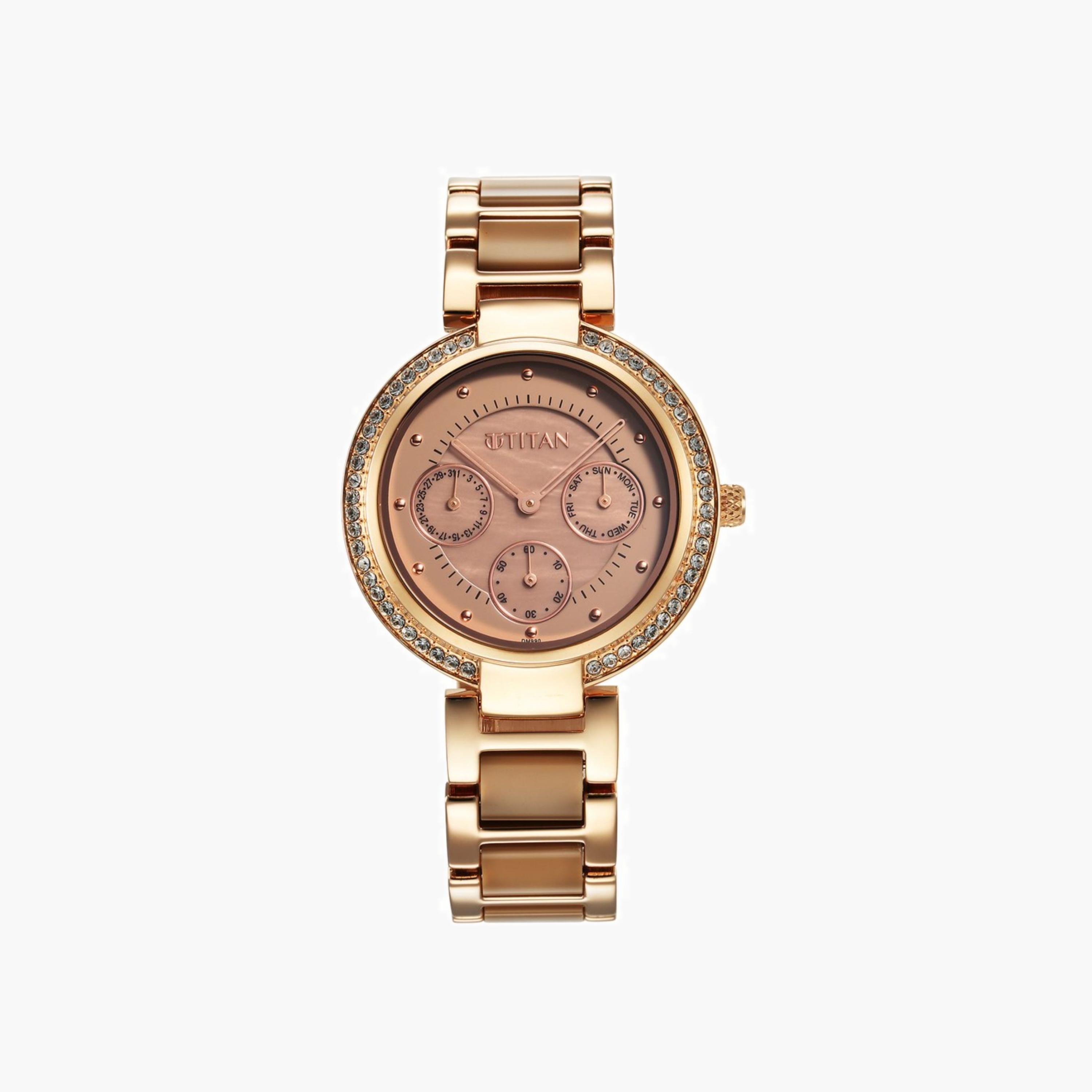 Crystal Embellished Multifunction Watch-women-watchesandjewellery-watches-image-5