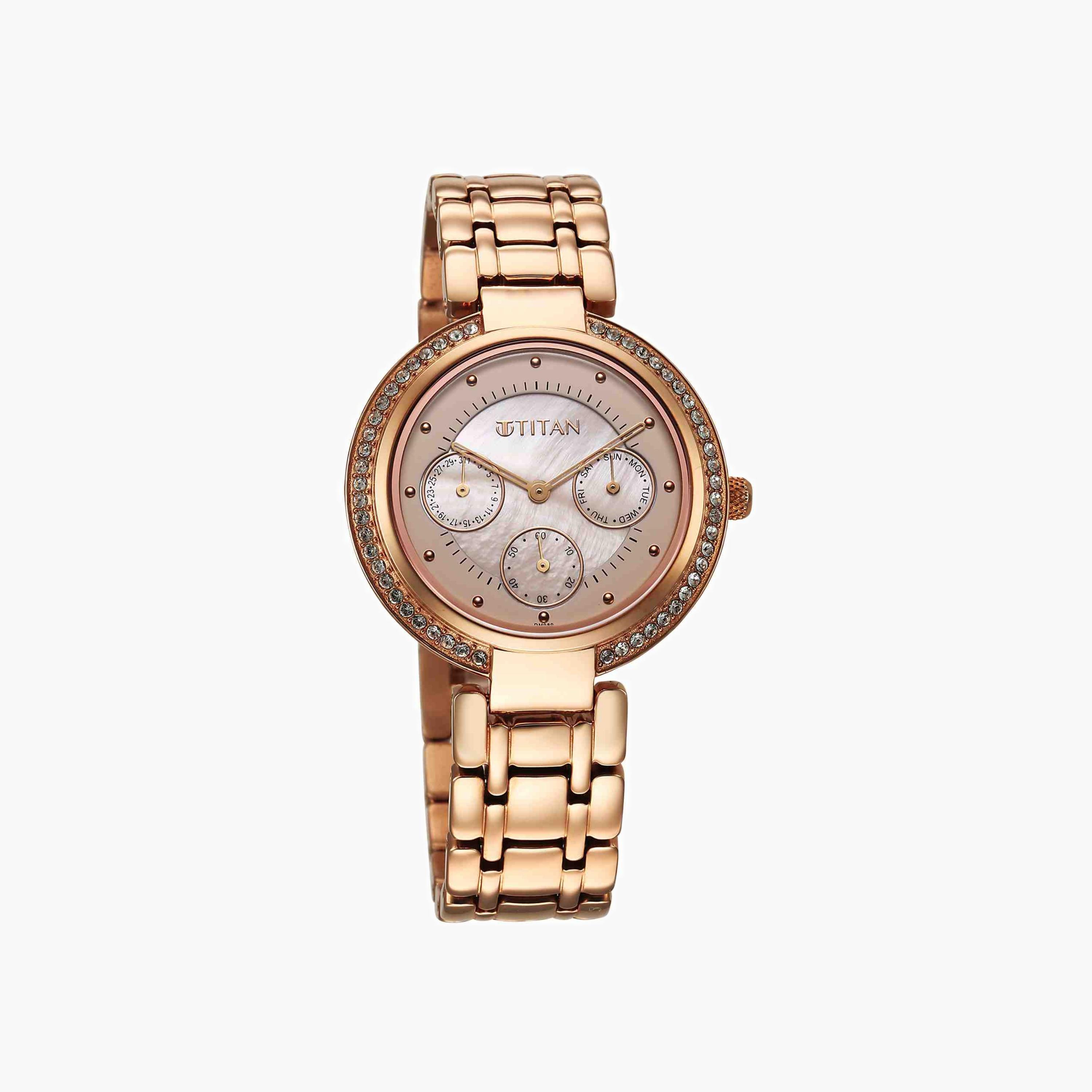 Titan Embellished Analogue Watch-women-watchesandjewellery-watches-image-1