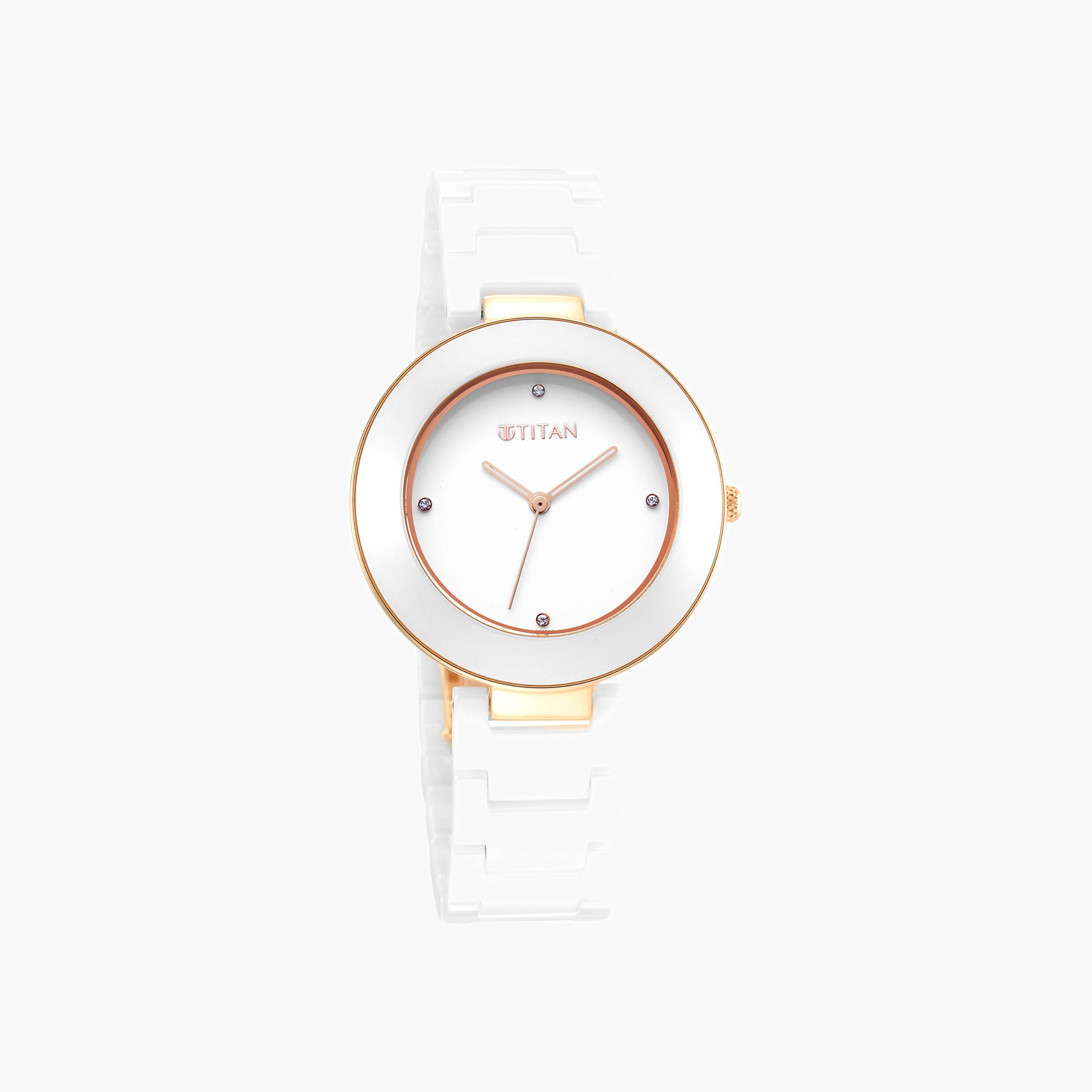Titan Ceramic Analogue Watch-women-watchesandjewellery-watches-image-1