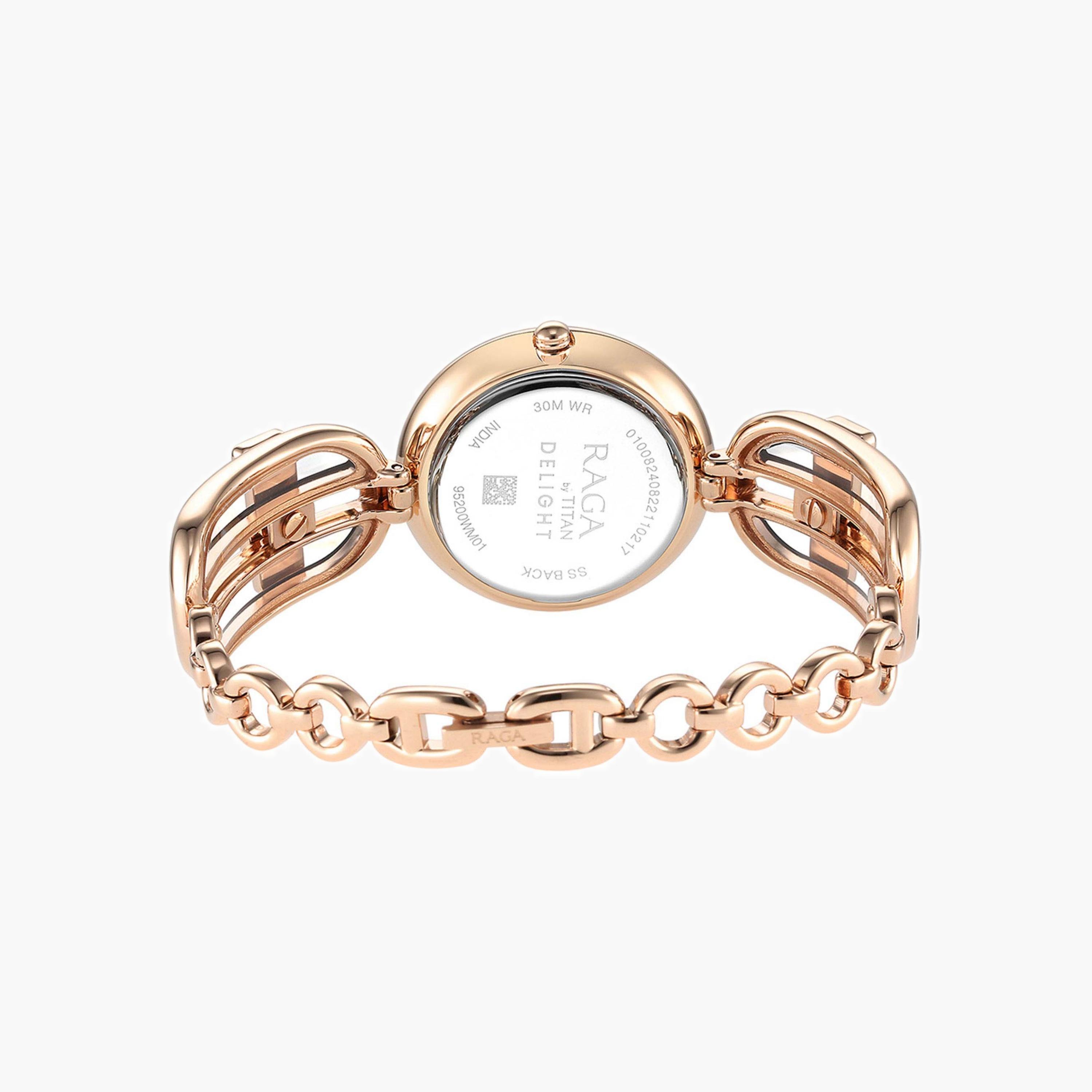 Mother Of Pearl Dial Analogue Watch-women-watchesandjewellery-watches-image-5
