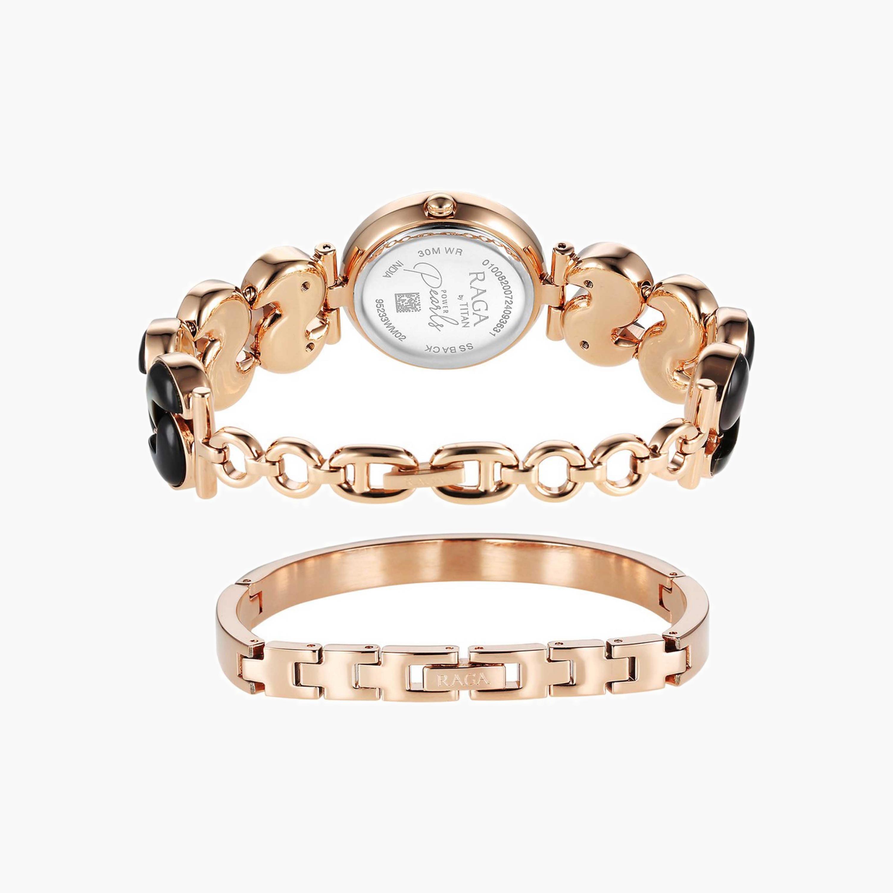 Titan Raga Pearl Embellished Watch-women-watchesandjewellery-watches-image-2