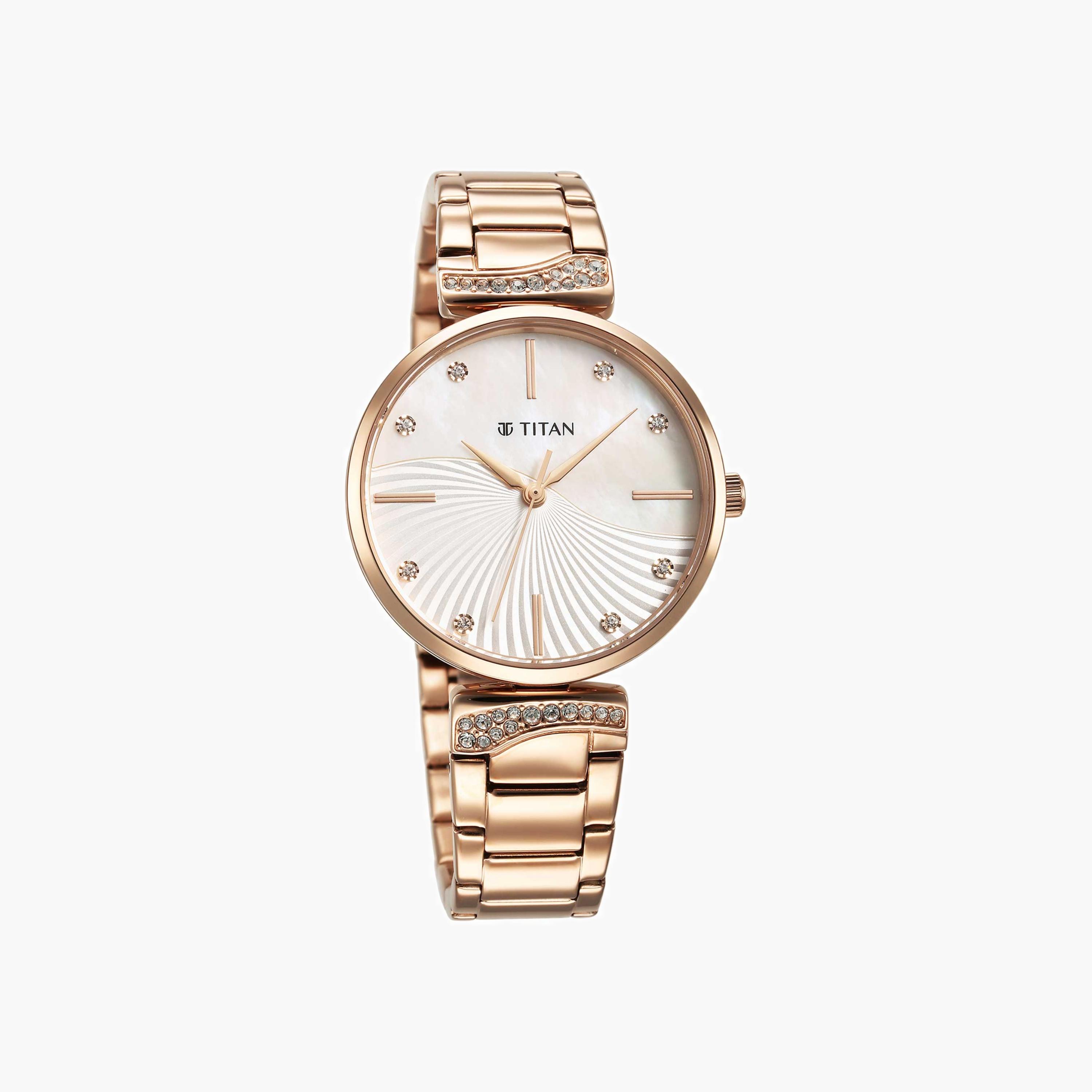 Crystal Embellished Analogue Watch-women-watchesandjewellery-watches-image-1