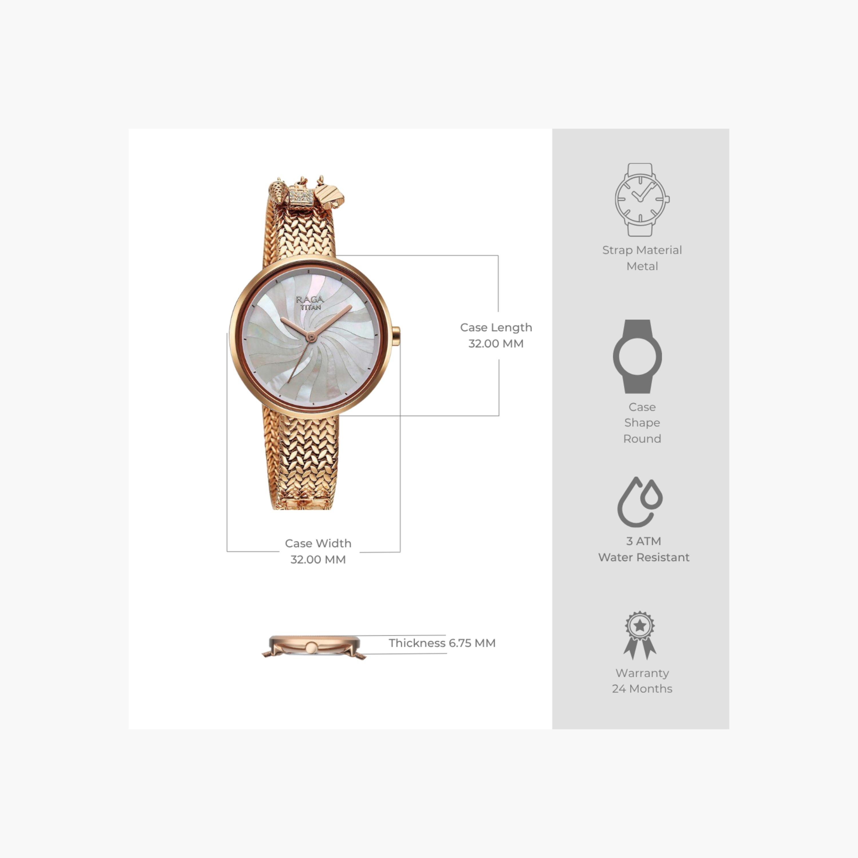 ساعة تيتان راجا أنالوج للنساء-women-watchesandjewellery-watches-image-2