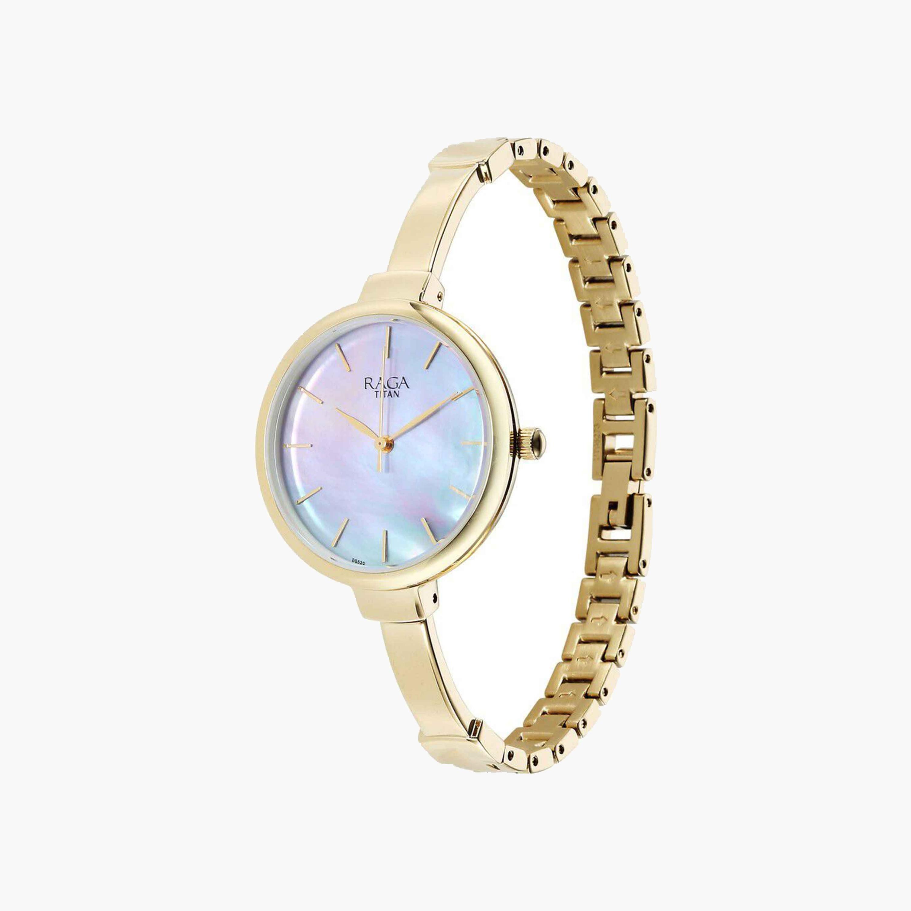ساعة معدنية بقرص صدف-women-watchesandjewellery-watches-image-3