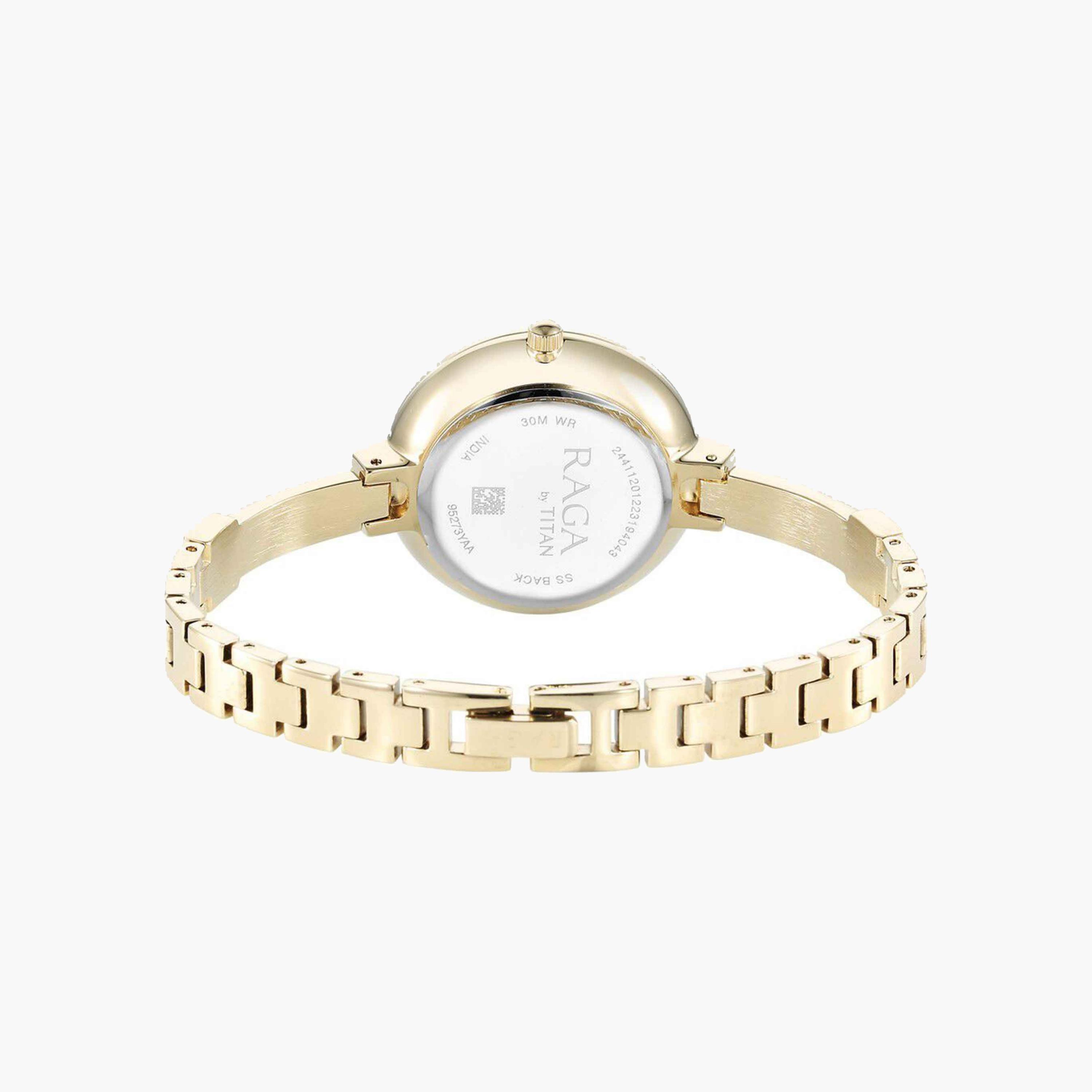 ساعة معدنية بقرص صدف-women-watchesandjewellery-watches-image-5