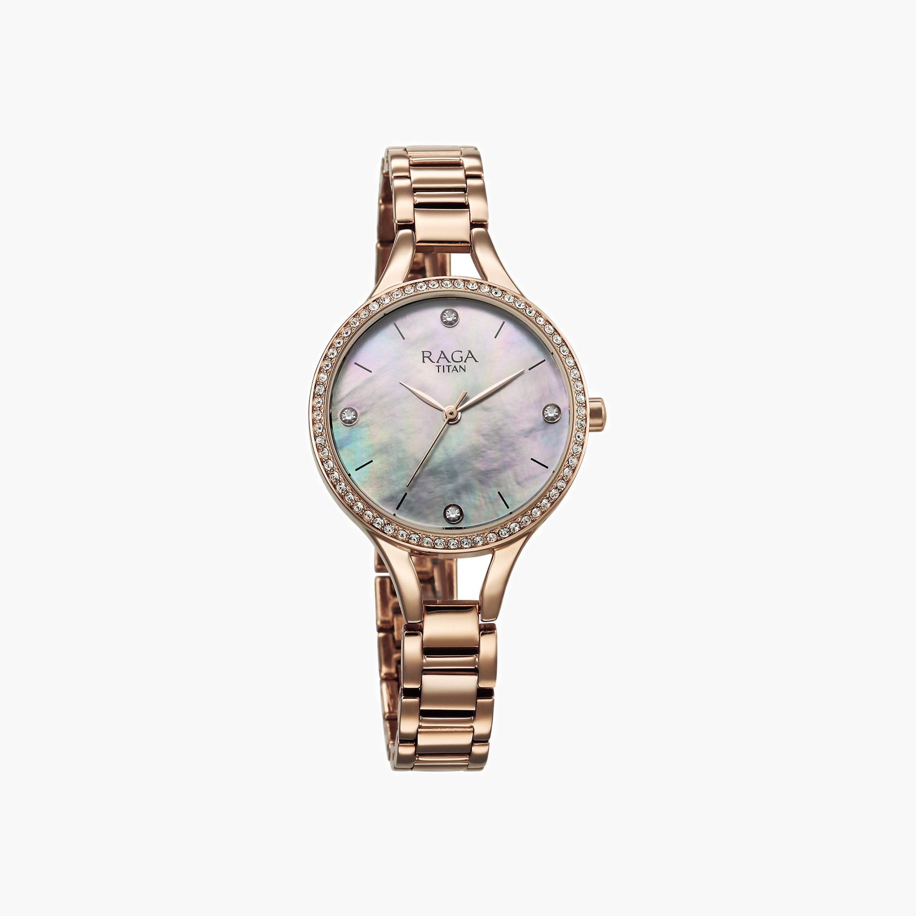 ساعة يد أنالوج مزينة للنساء-women-watchesandjewellery-watches-image-1