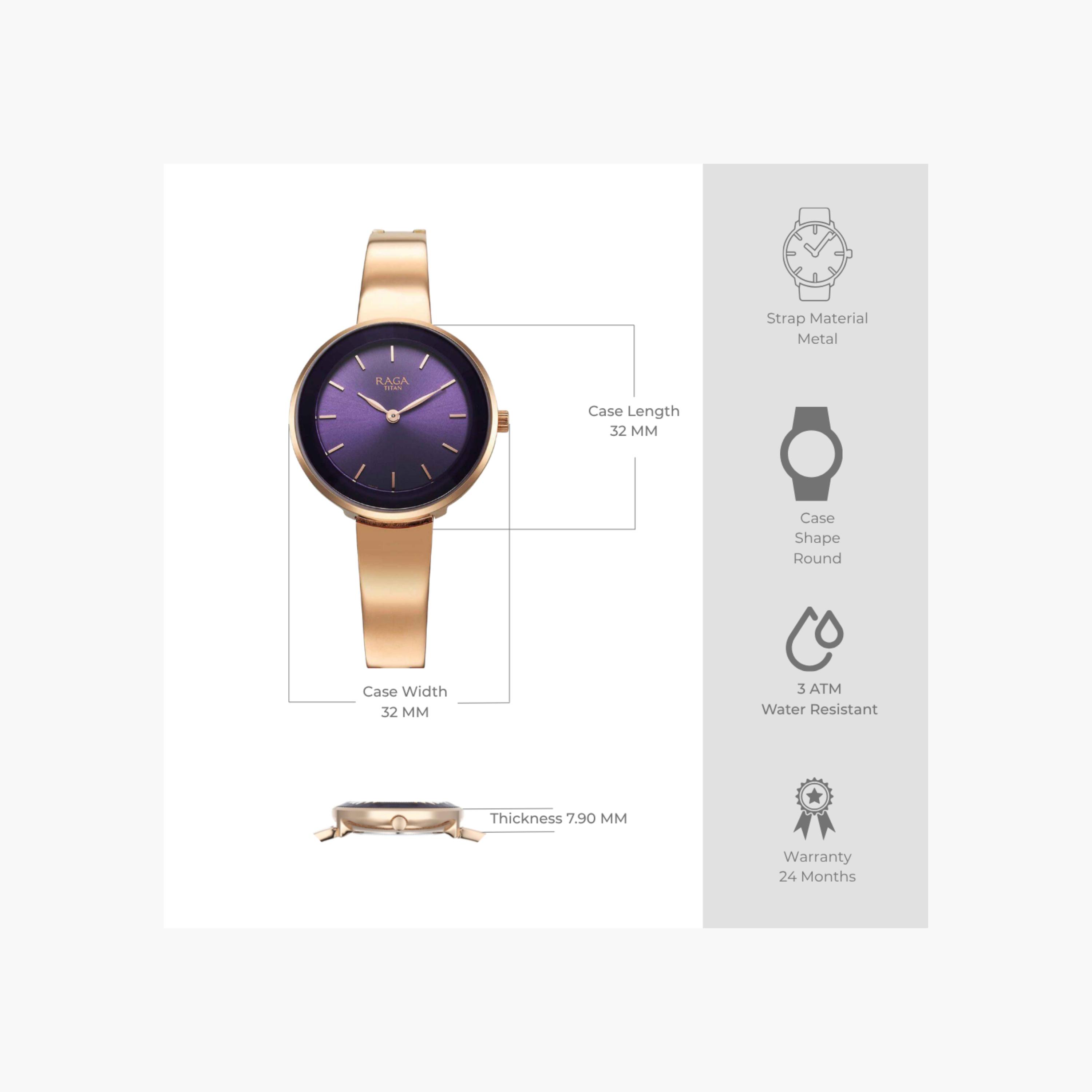ساعة تيتان راجا أنالوج للنساء-women-watchesandjewellery-watches-image-7