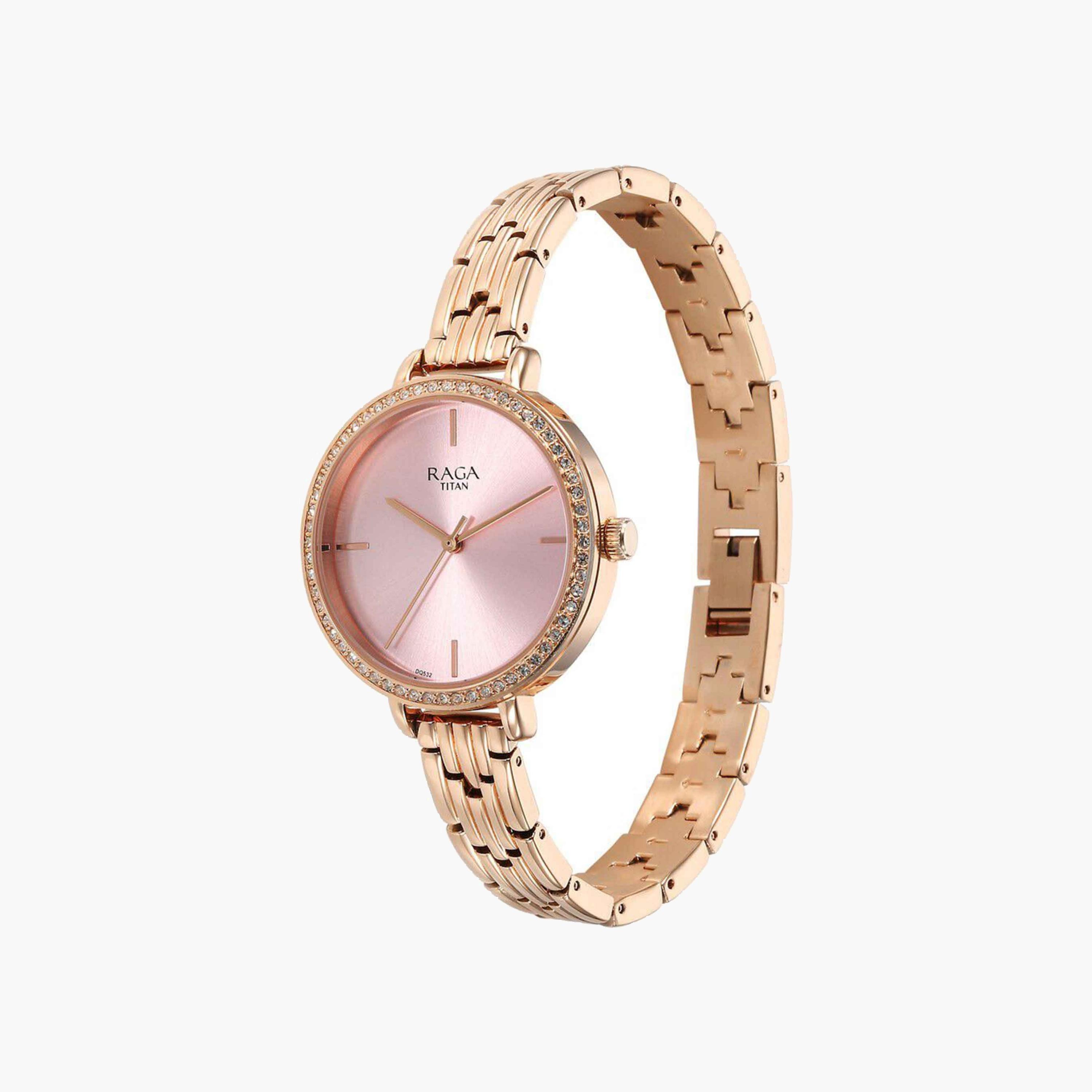 Titan Crystal Embellished Rose Gold Watch-women-watchesandjewellery-watches-image-4