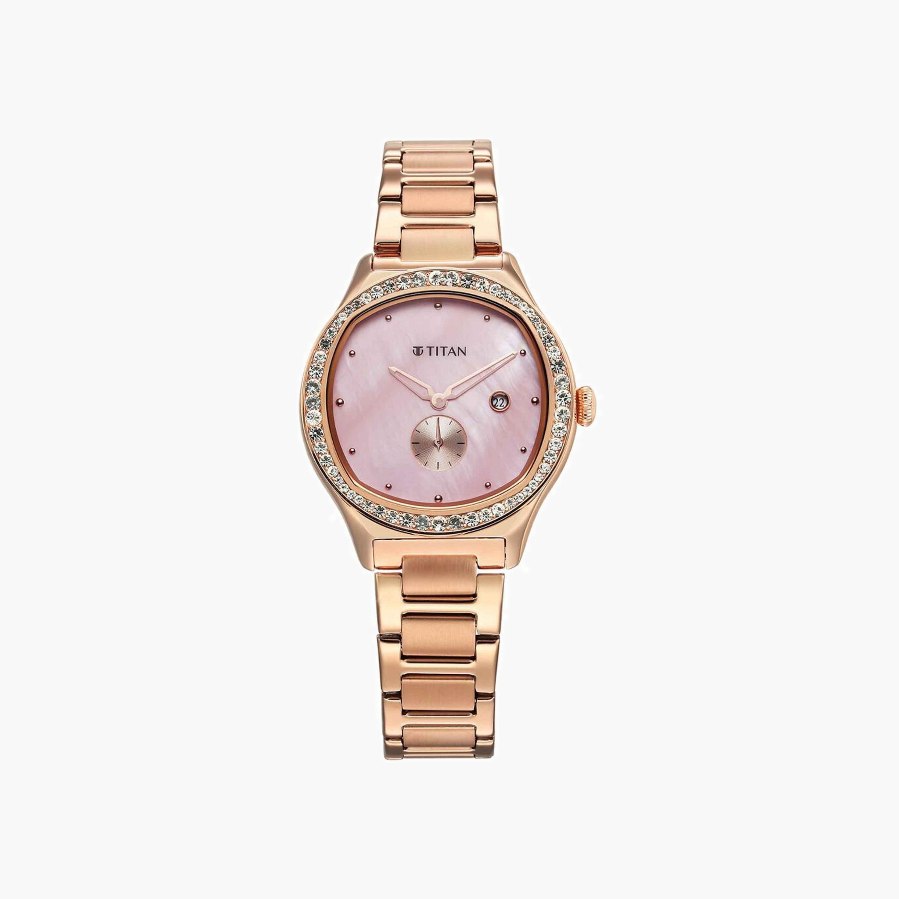 Titan Embellished Analogue Watch-women-watchesandjewellery-watches-image-1