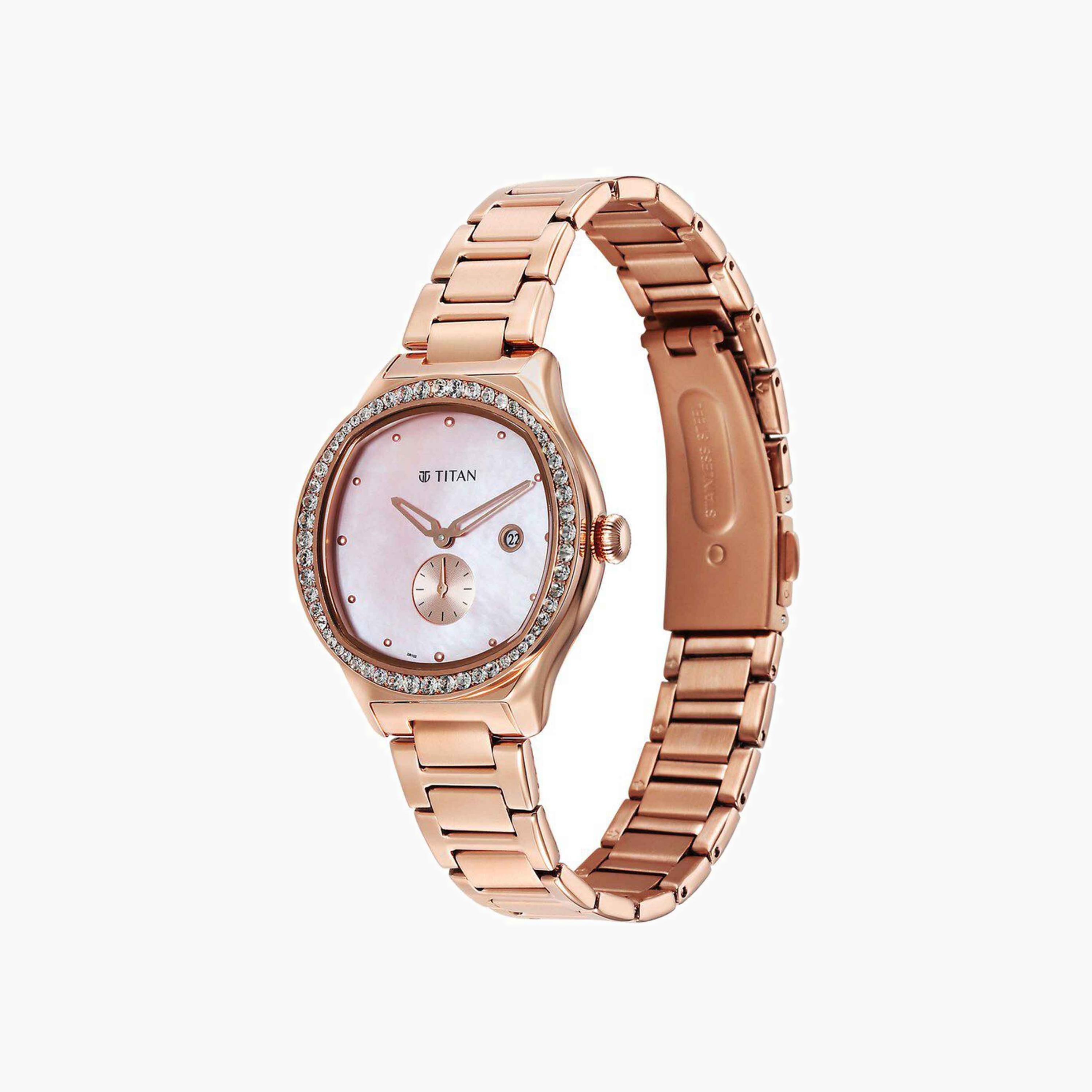 Titan Embellished Analogue Watch-women-watchesandjewellery-watches-image-2