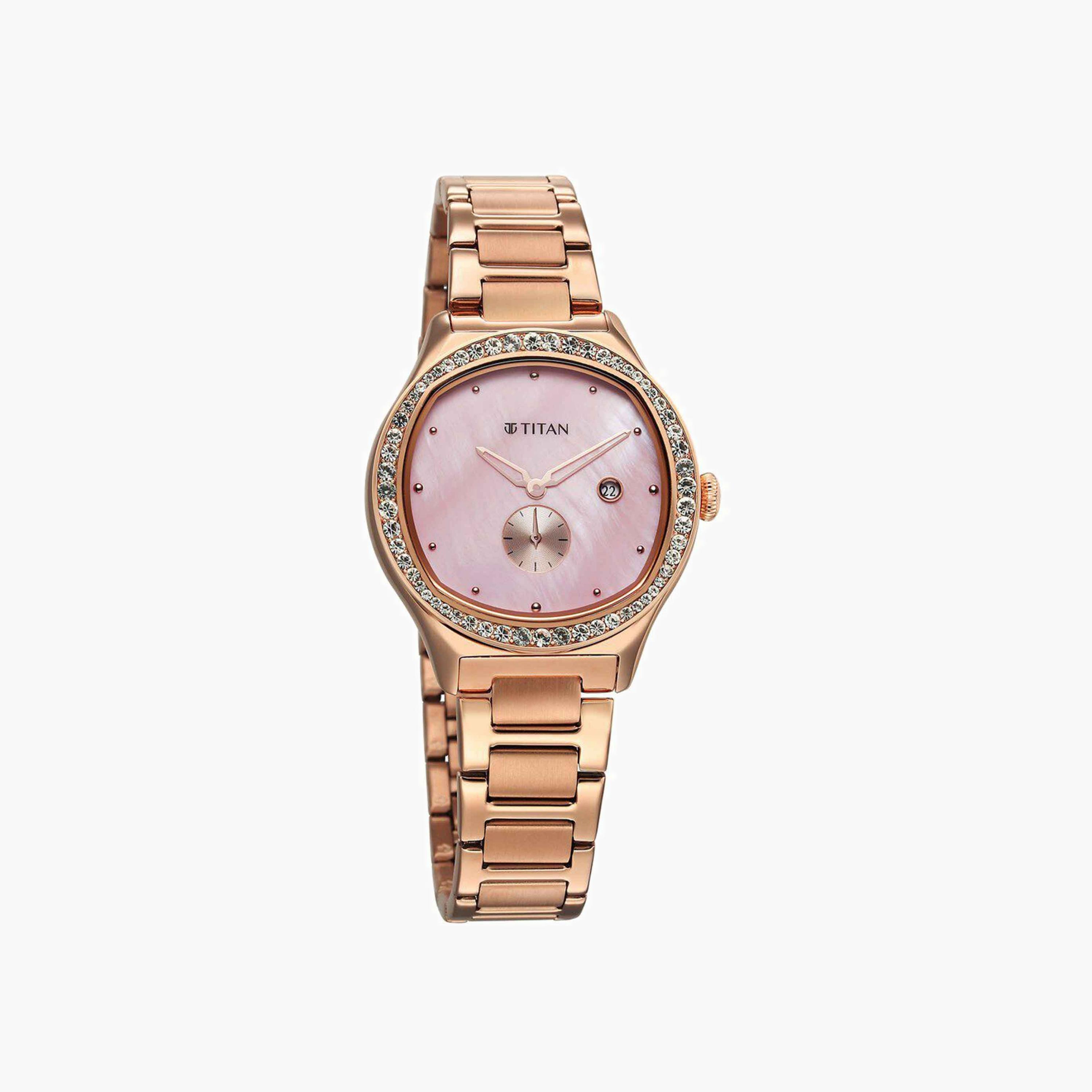 Titan Embellished Analogue Watch-women-watchesandjewellery-watches-image-3
