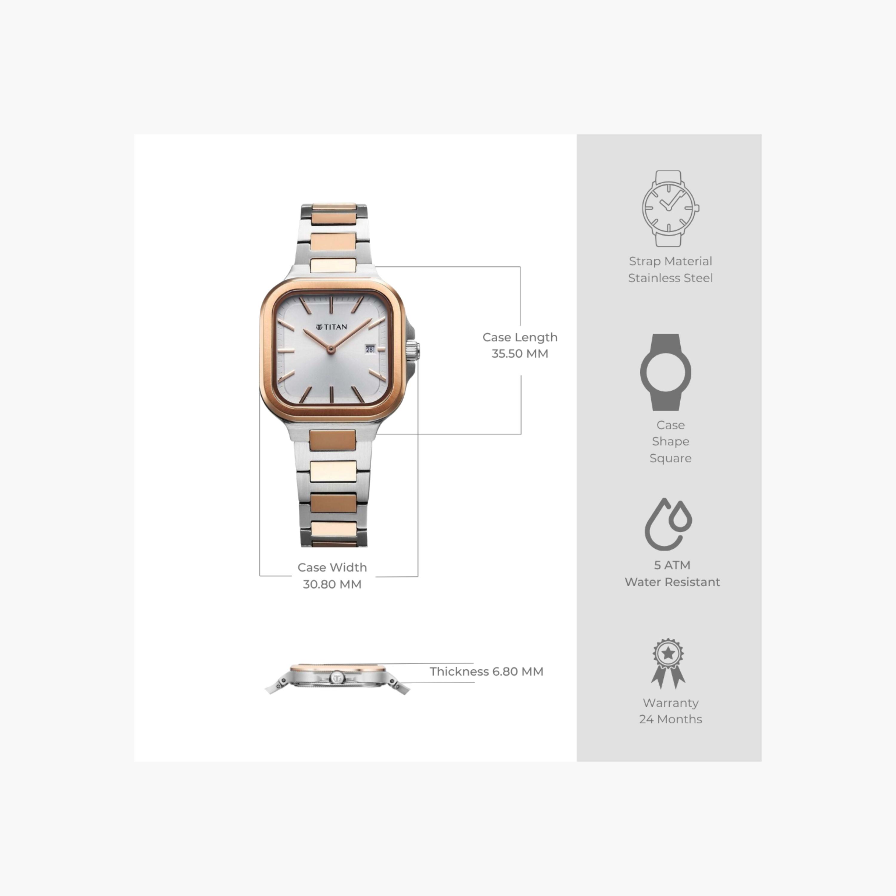 Titan Two-Tone Analogue Watch-women-watchesandjewellery-watches-image-3