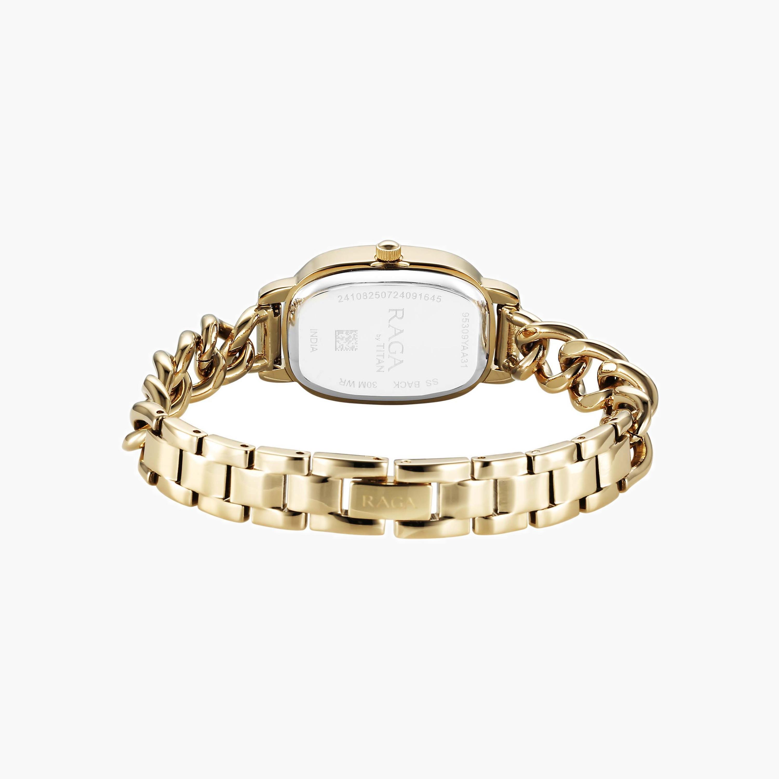 ساعة يد أنالوج للنساء بسوار سلسلة-women-watchesandjewellery-watches-image-3