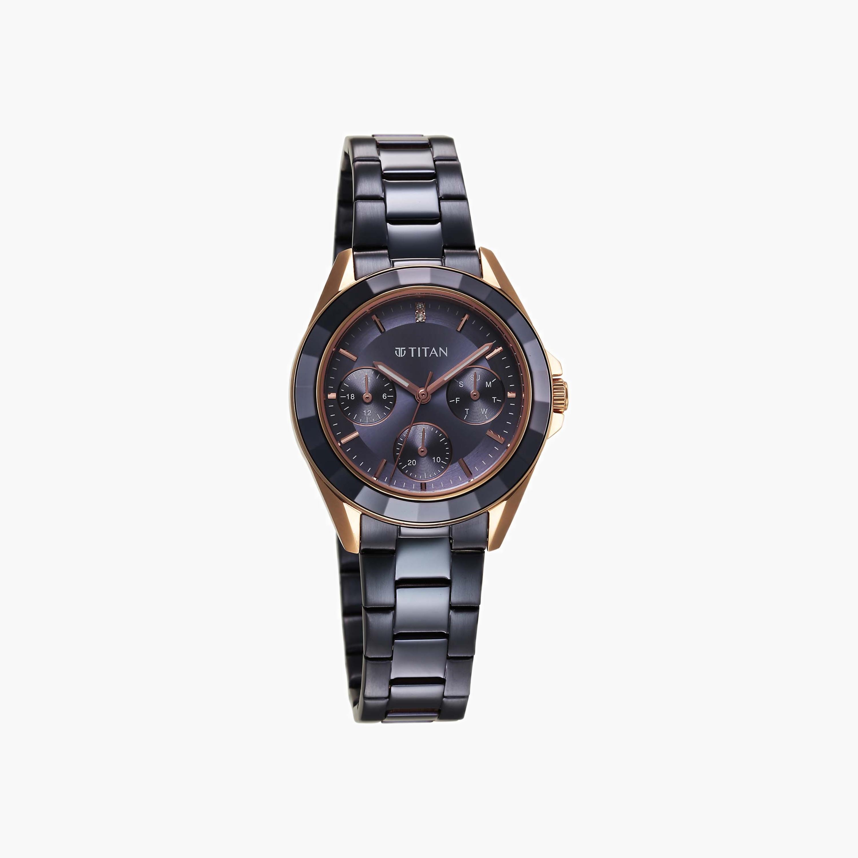 Titan Ceramic Women's Multifunction Watch-women-watchesandjewellery-watches-image-1