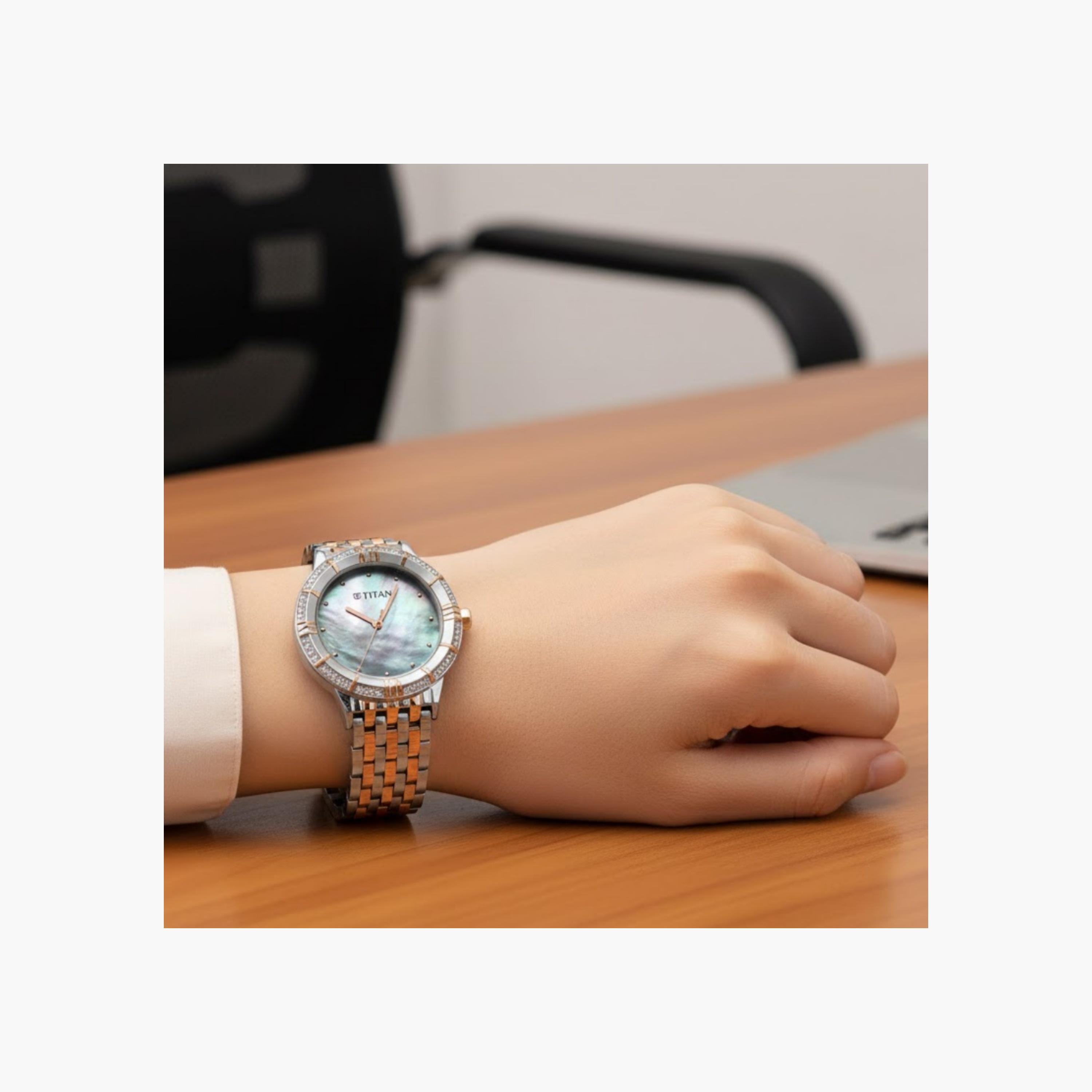 Titan Two-Tone Women's Watch-women-watchesandjewellery-watches-image-3