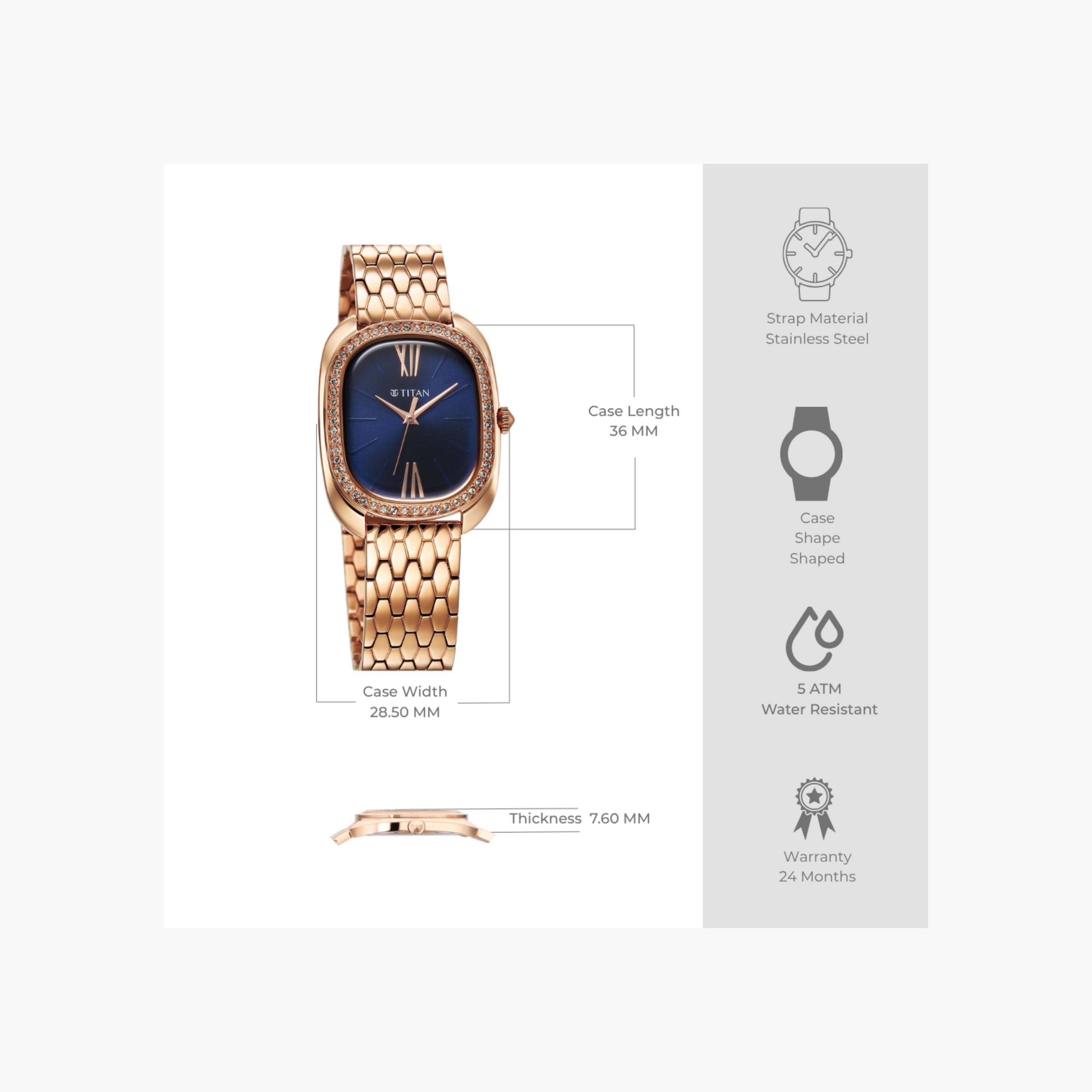Titan Embellished Analogue Watch-women-watchesandjewellery-watches-image-2