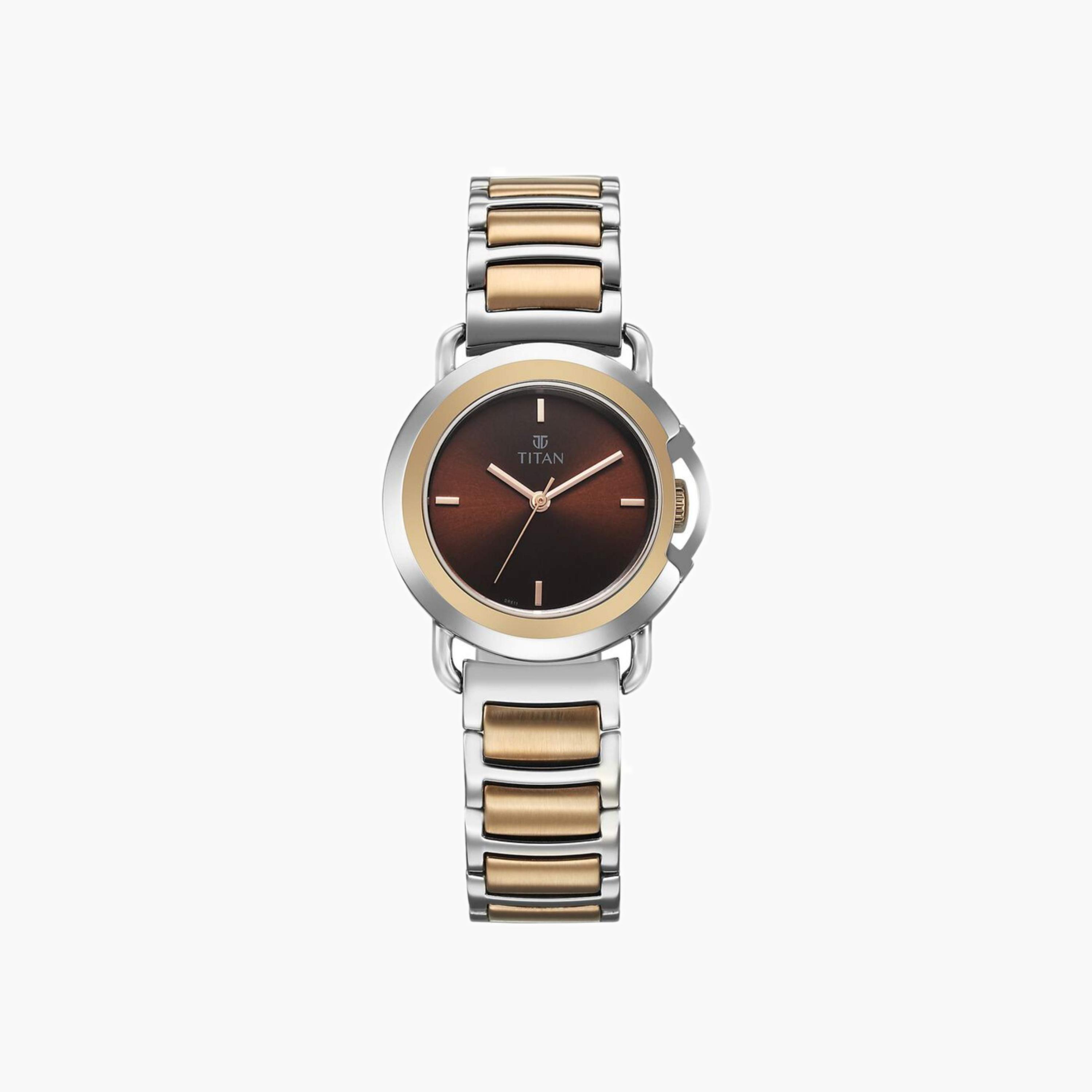 Titan Two-Tone Analogue Watch-women-watchesandjewellery-watches-image-1