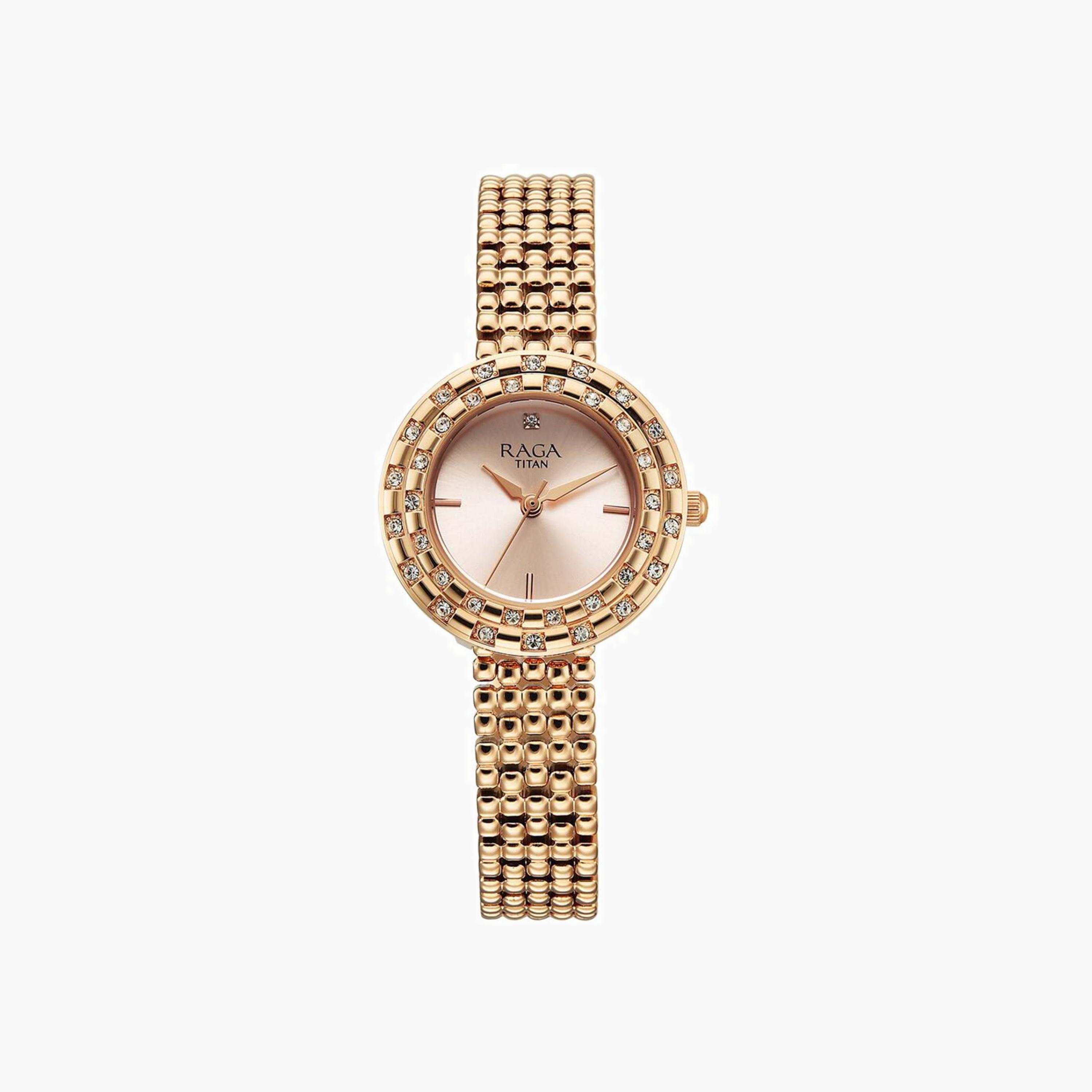 ساعة تيتان راجا نسائية مزينة-women-watchesandjewellery-watches-image-1