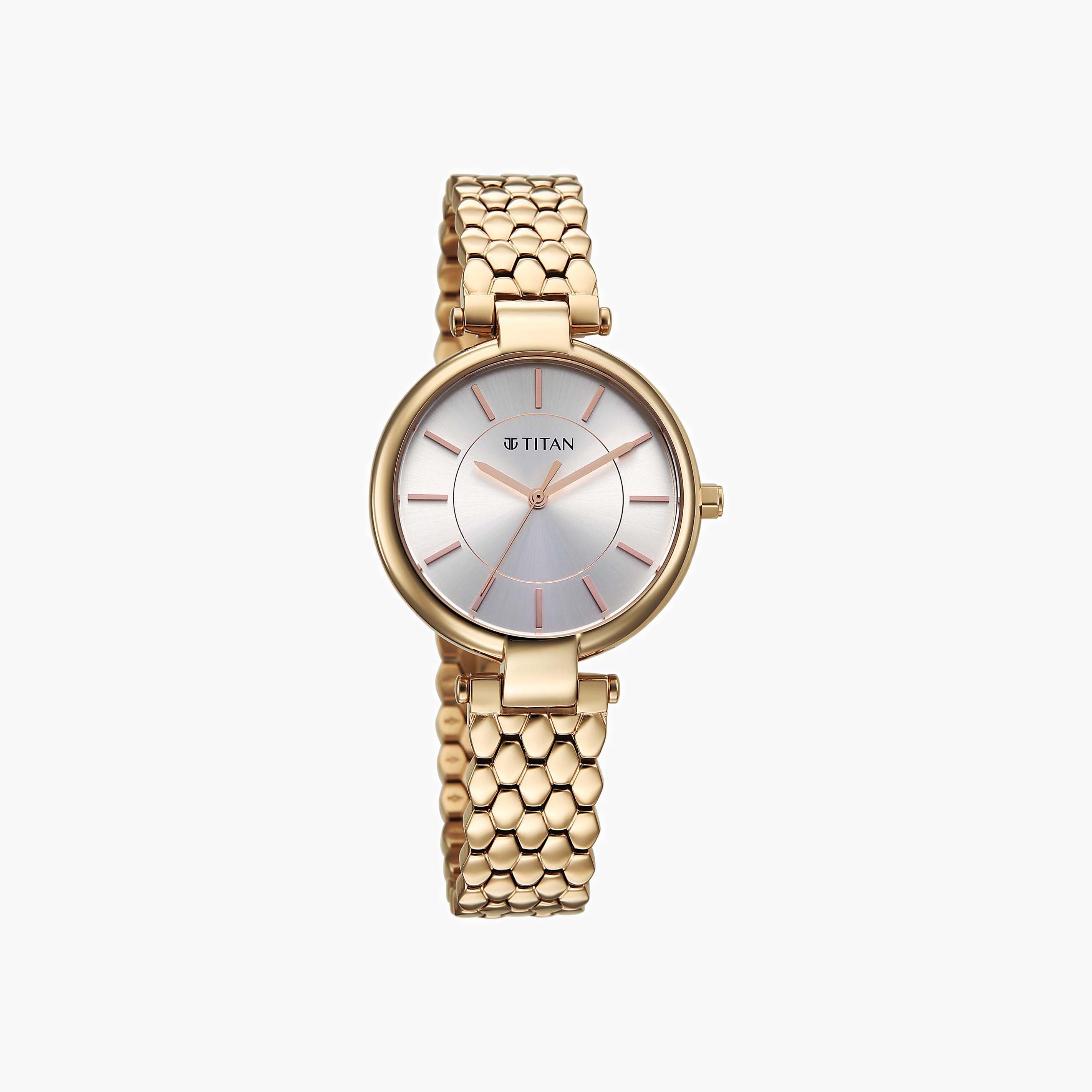Titan Metallic Analogue Watch-women-watchesandjewellery-watches-image-1