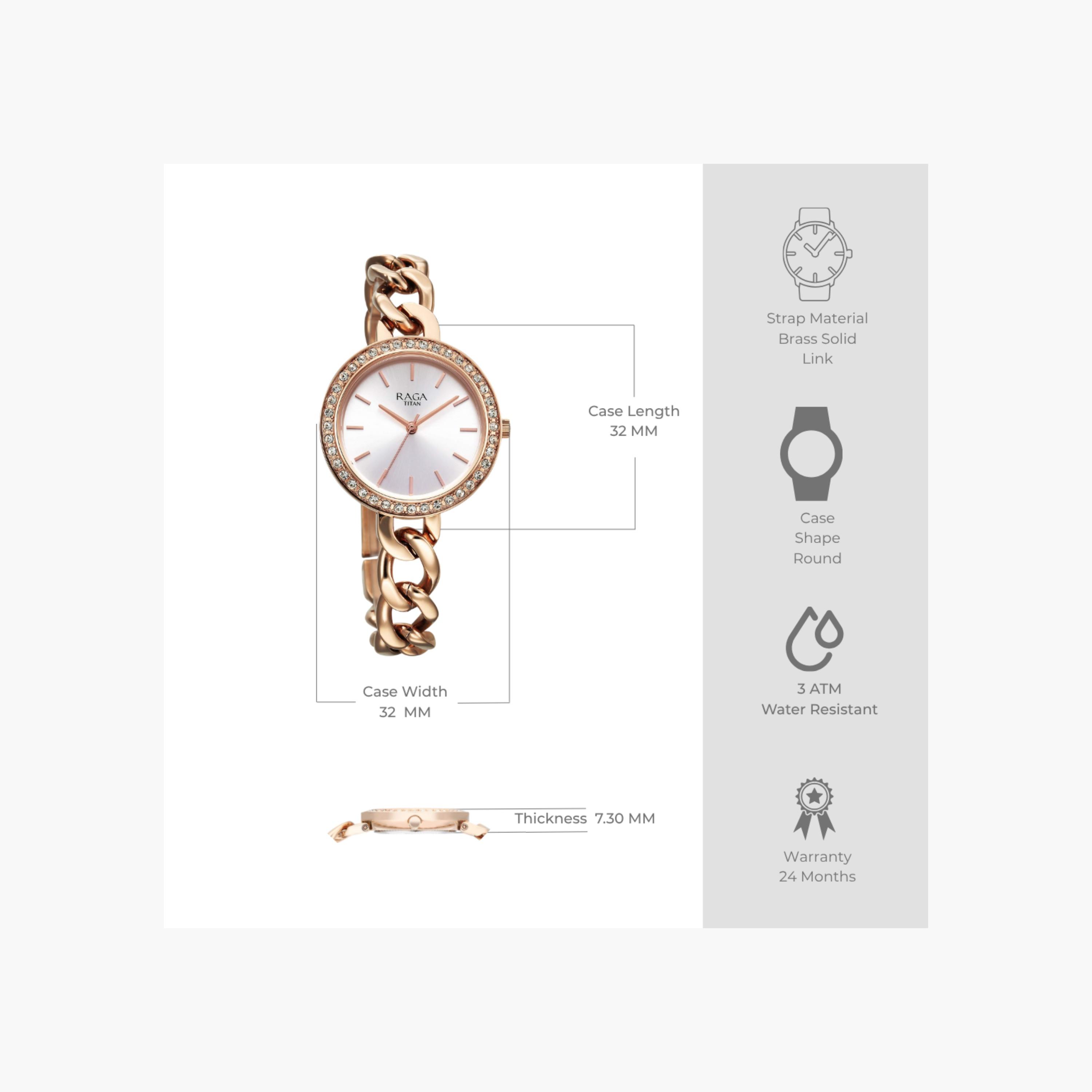 Crystal Embellished Chain Link Watch-women-watchesandjewellery-watches-image-5