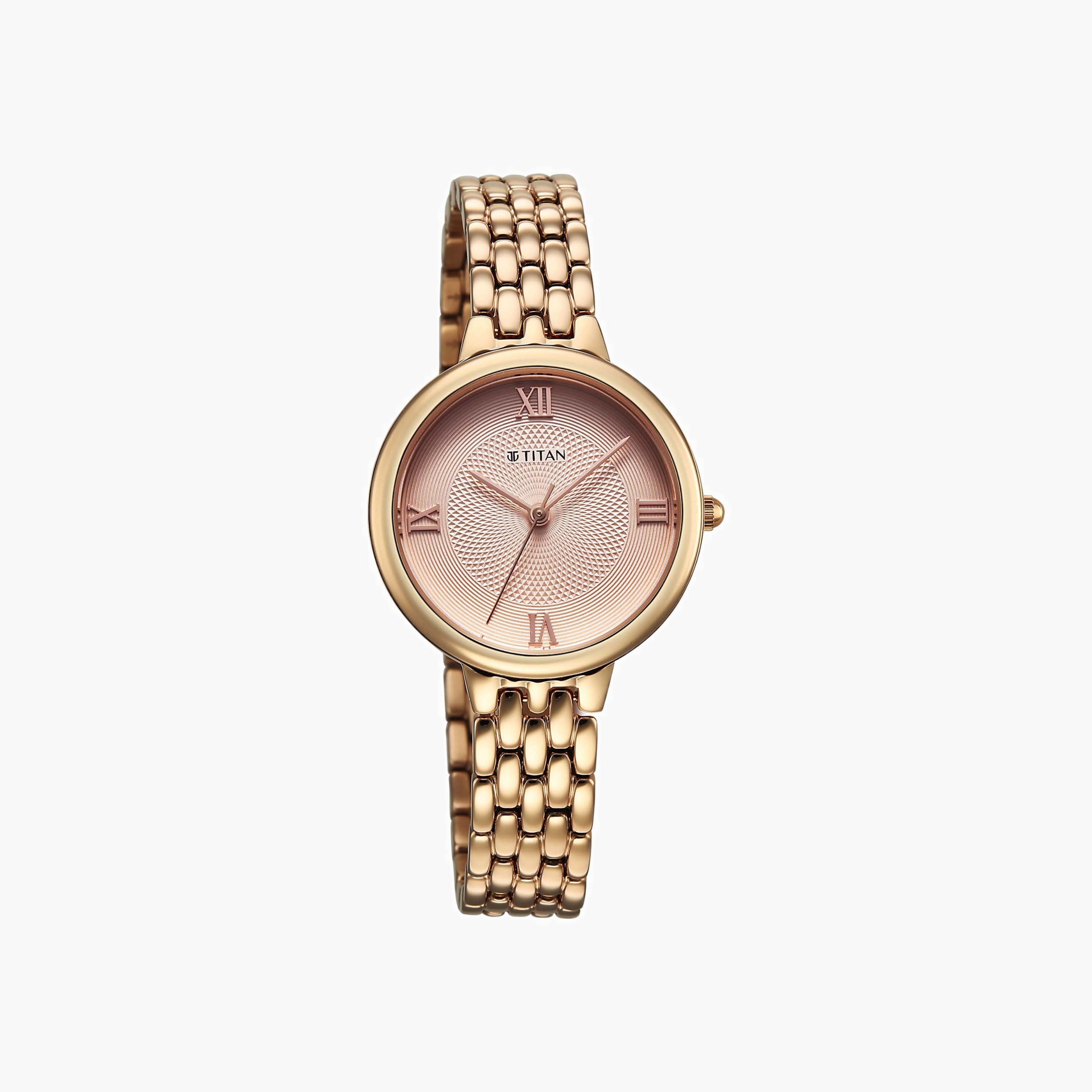 Textured Dial Analogue Watch-women-watchesandjewellery-watches-image-1