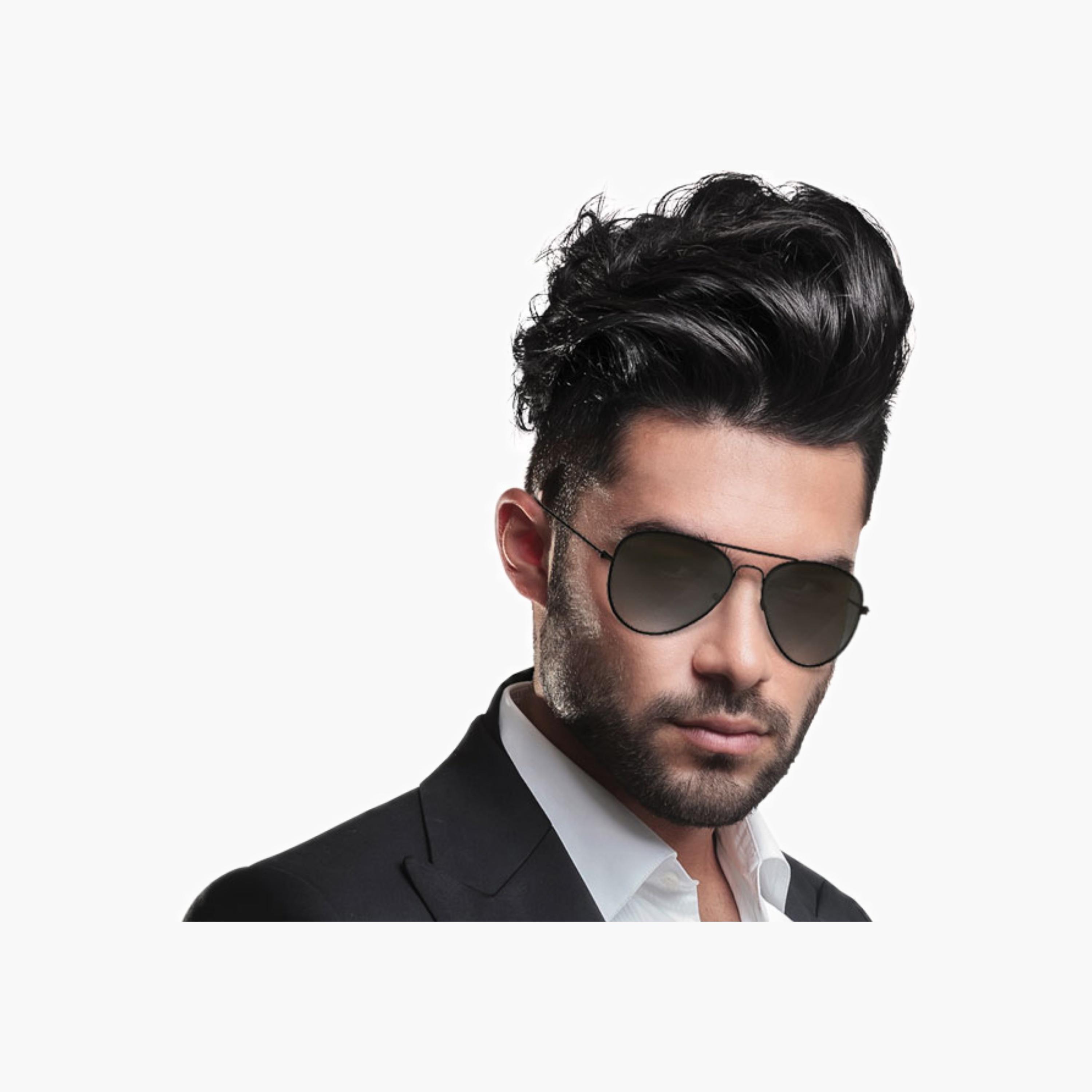 Fastrack Black Aviator Full-Rim Sunglasses-men-sunglasses-image-2