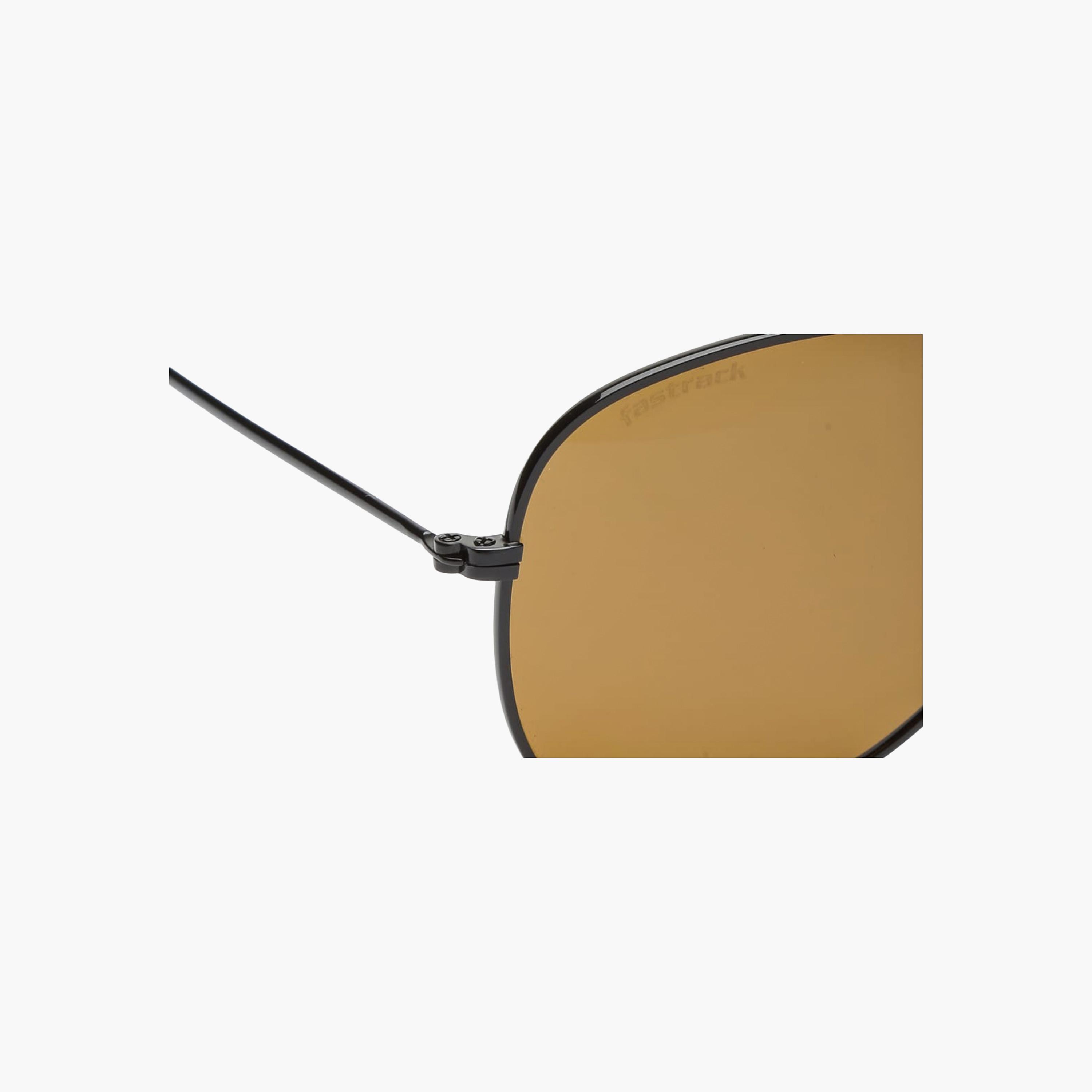 Fastrack Classic Aviator Sunglasses Brown Lenses-men-sunglasses-image-2