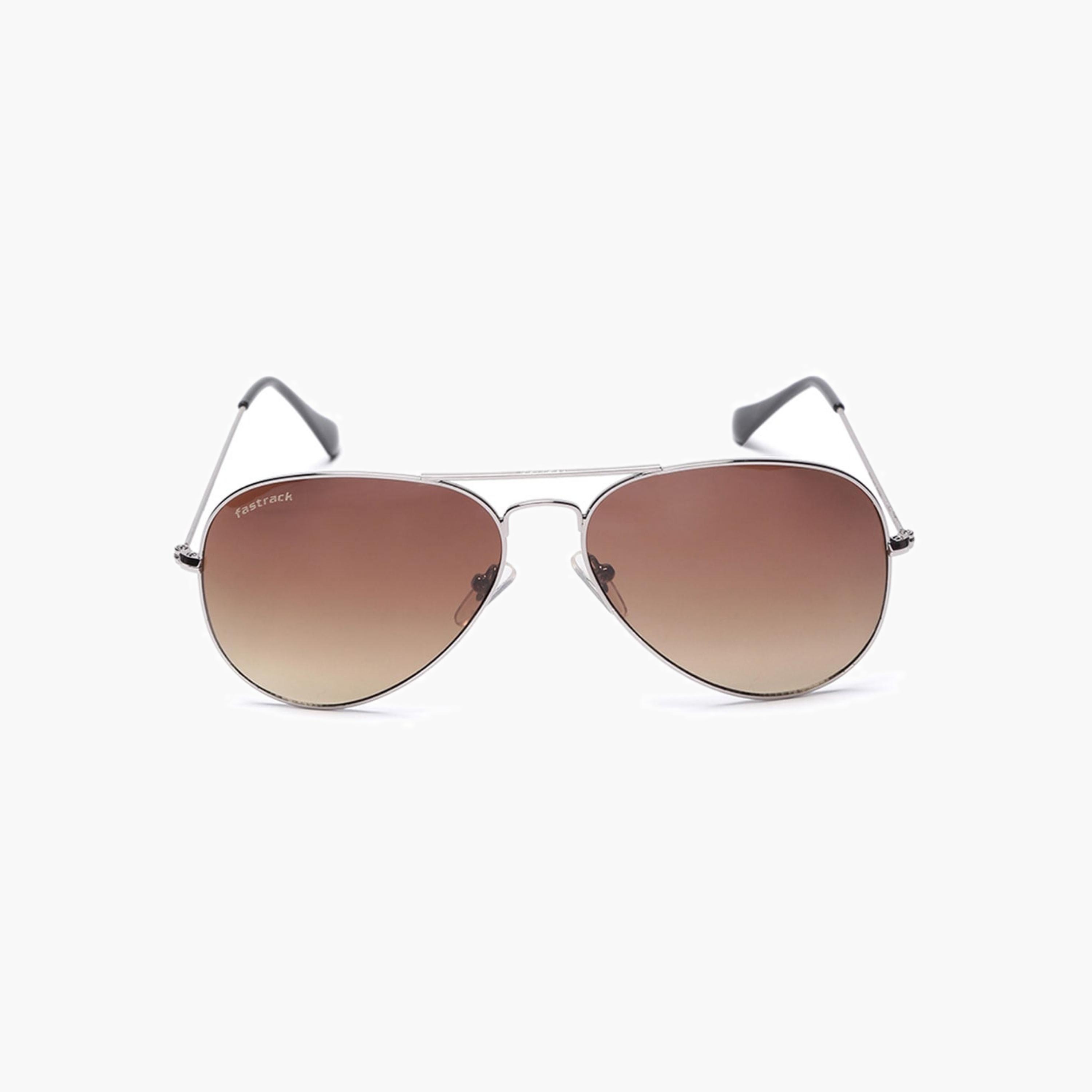 Fastrack Silver Aviator Gradient Sunglasses-men-sunglasses-image-1