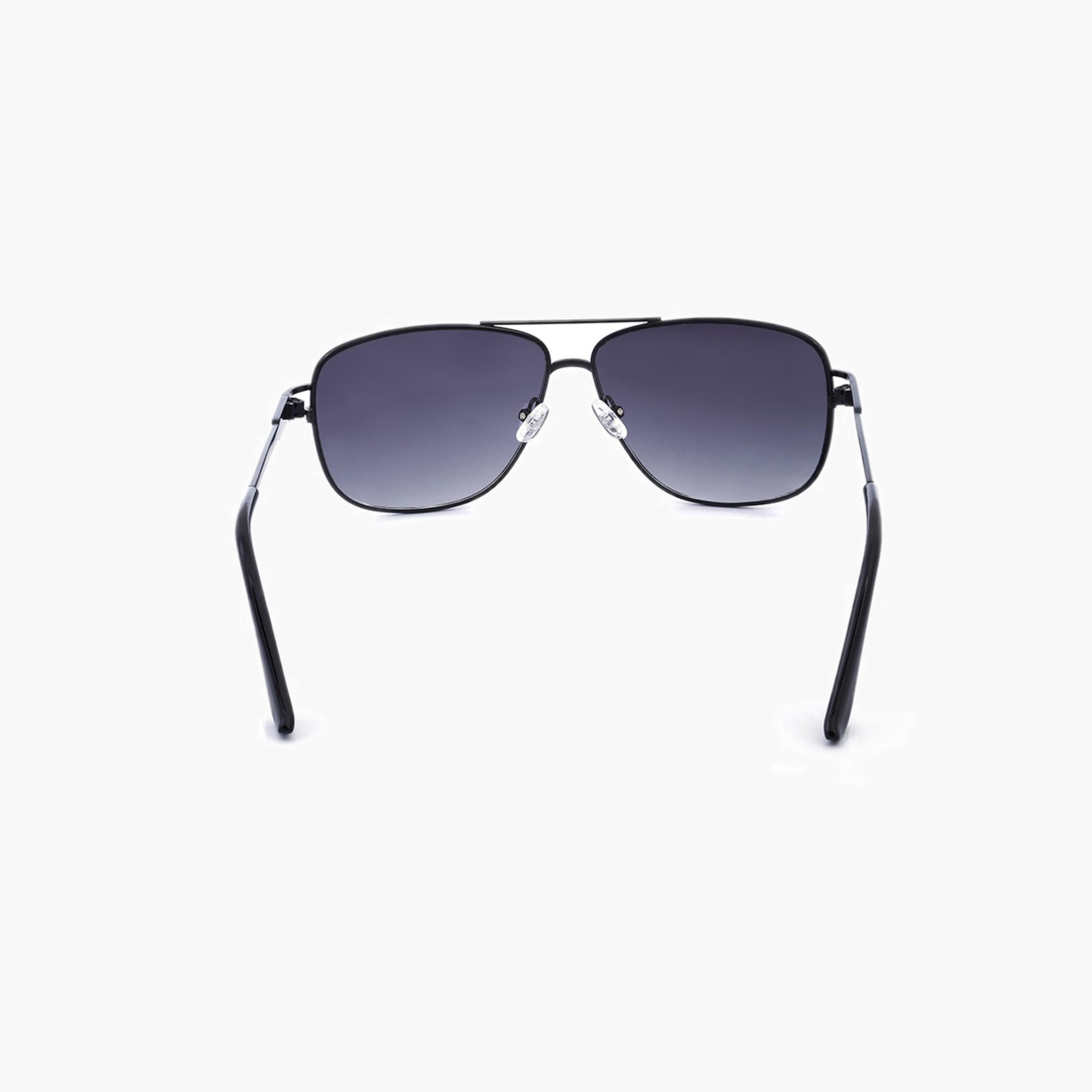 Fastrack Aviator Sunglasses Black Frame Gradient Lenses-men-sunglasses-image-2