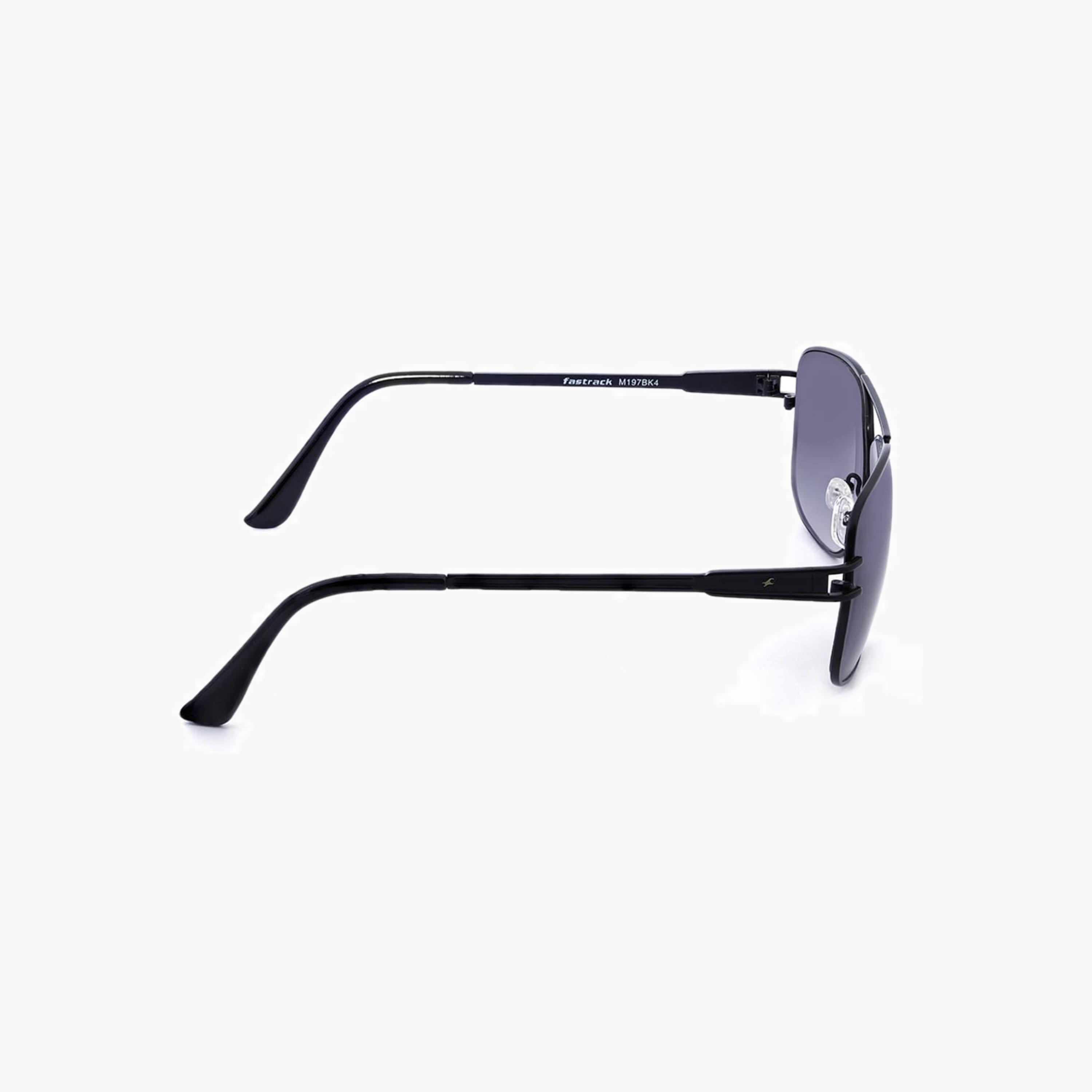 Fastrack Aviator Sunglasses Black Frame Gradient Lenses-men-sunglasses-image-3
