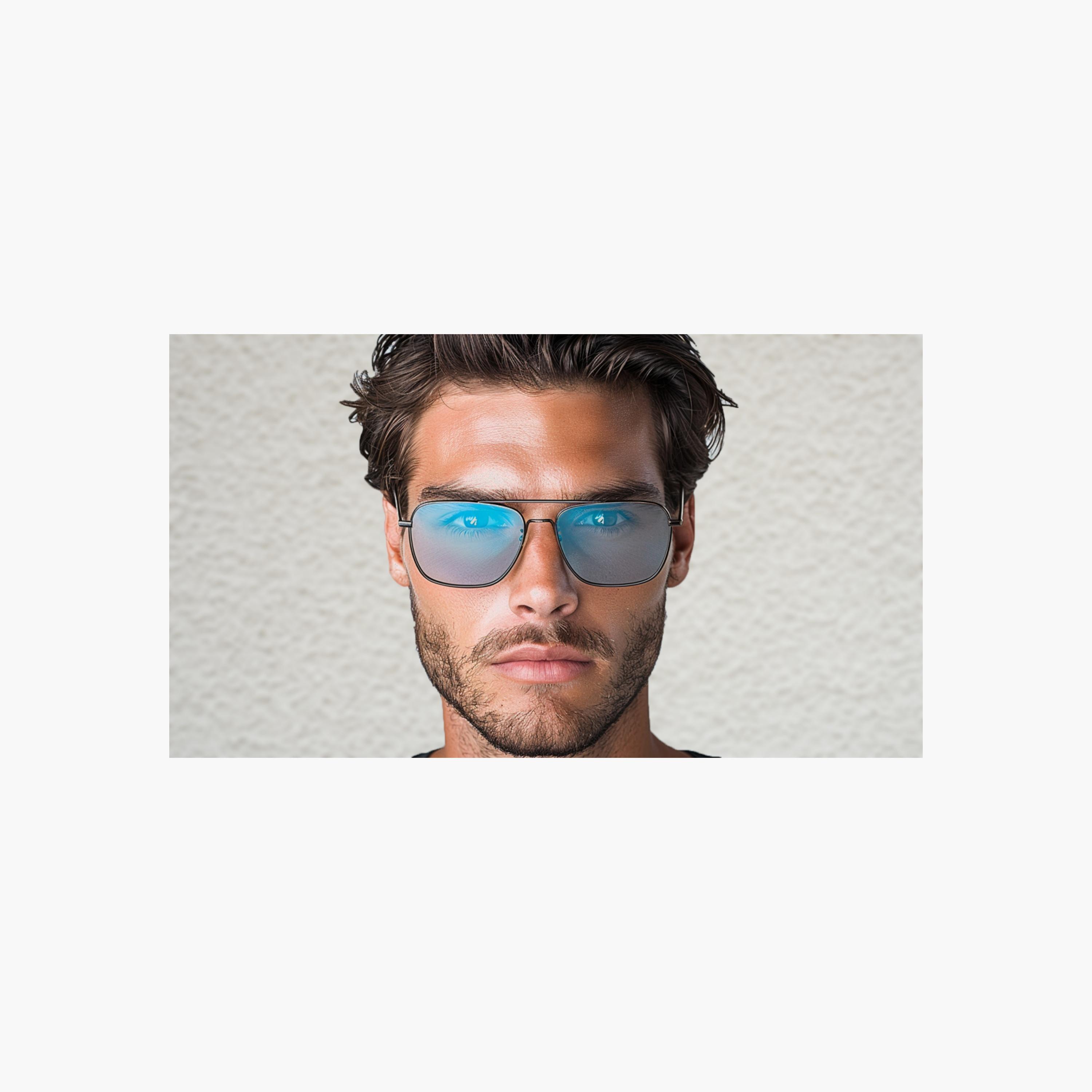 Fastrack Aviator Metallic Frame Sunglasses-men-sunglasses-image-5