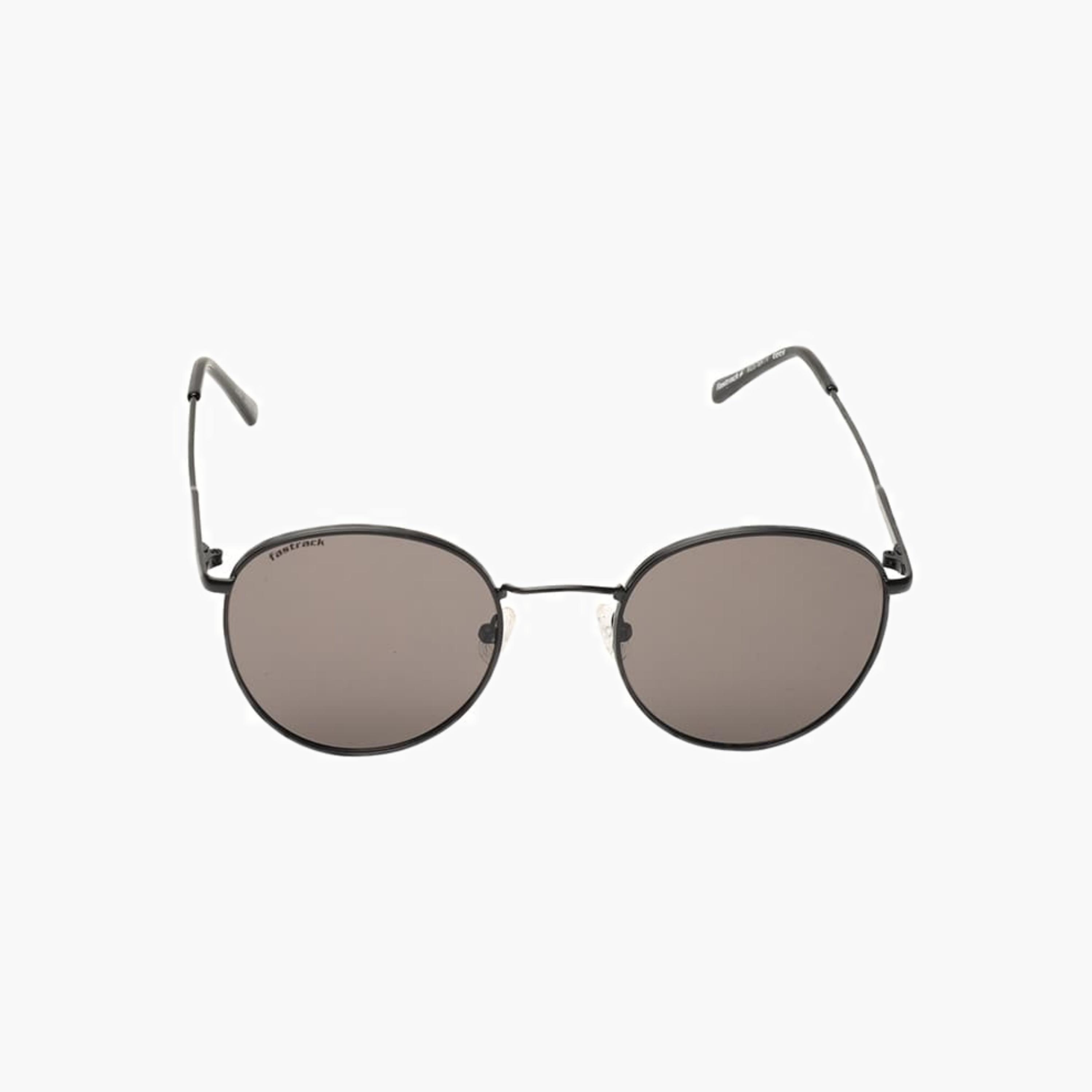 Fastrack Round Frame Sunglasses, Black-women-sunglasses-image-1