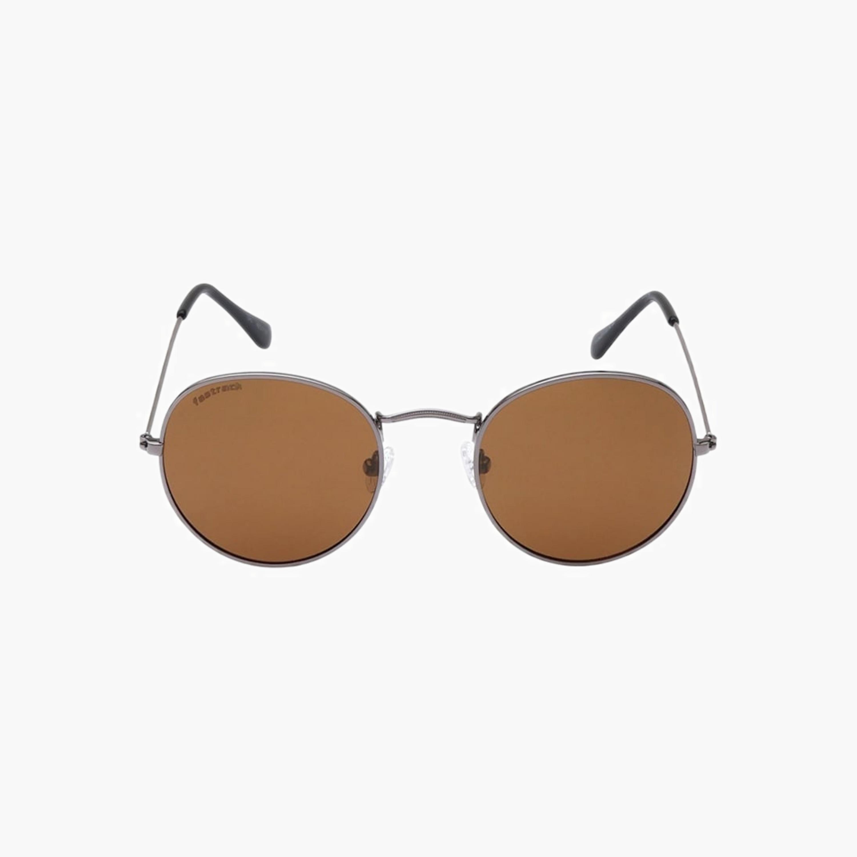 Fastrack Oval Frame Brown Lens Sunglasses-men-sunglasses-image-1