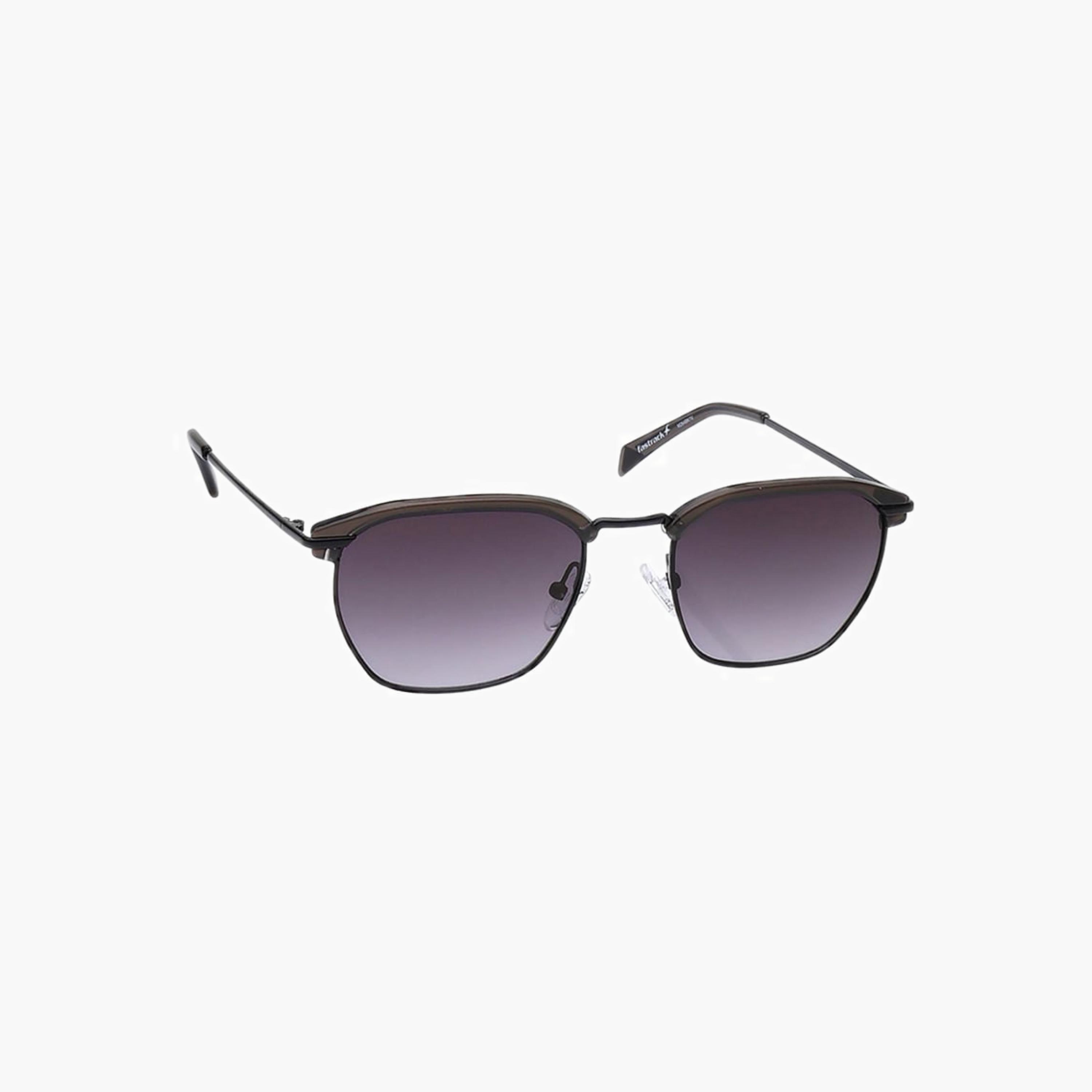 Fastrack Square Half-Rim Sunglasses-men-sunglasses-image-7