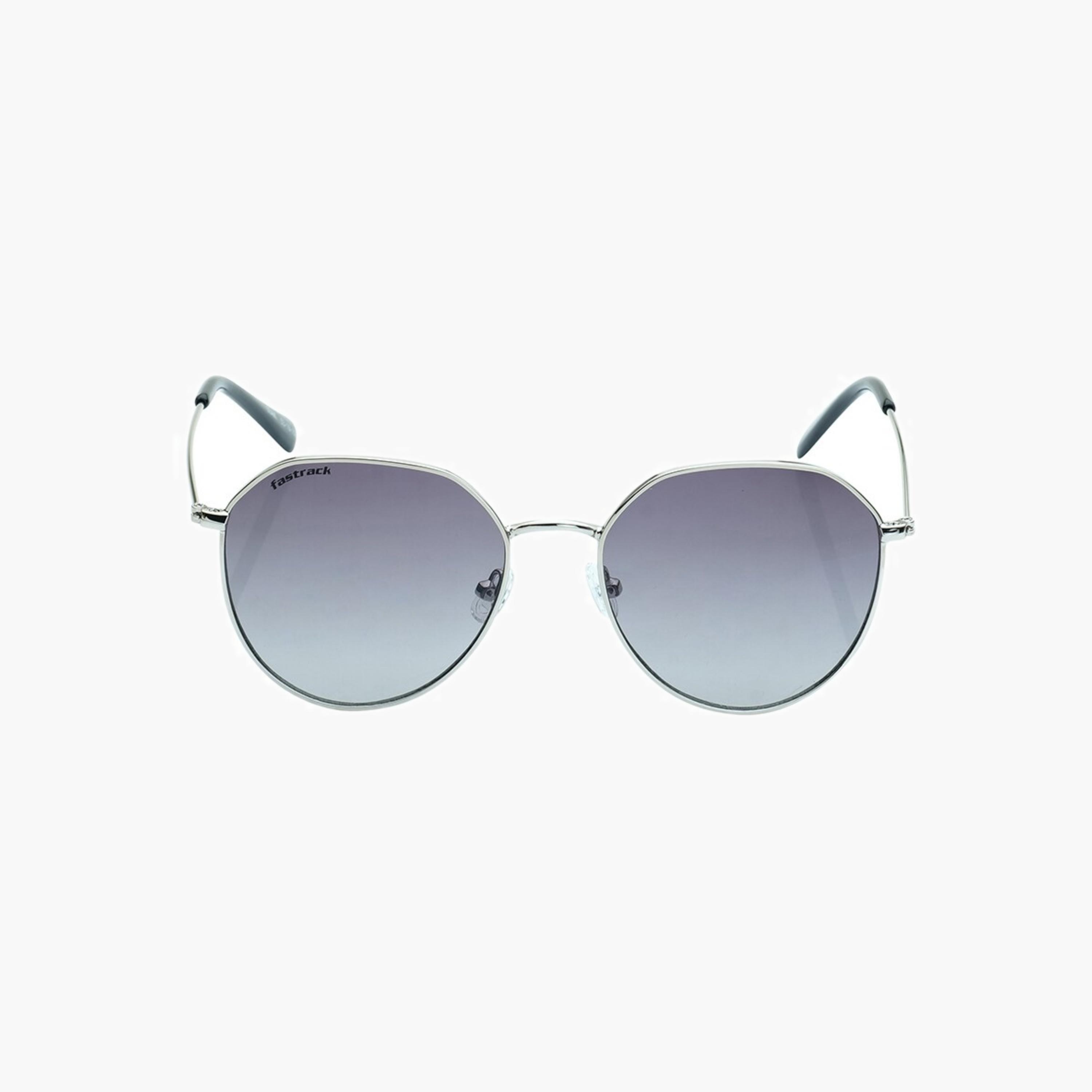 Fastrack Round Frame Grey Sunglasses-men-sunglasses-image-1