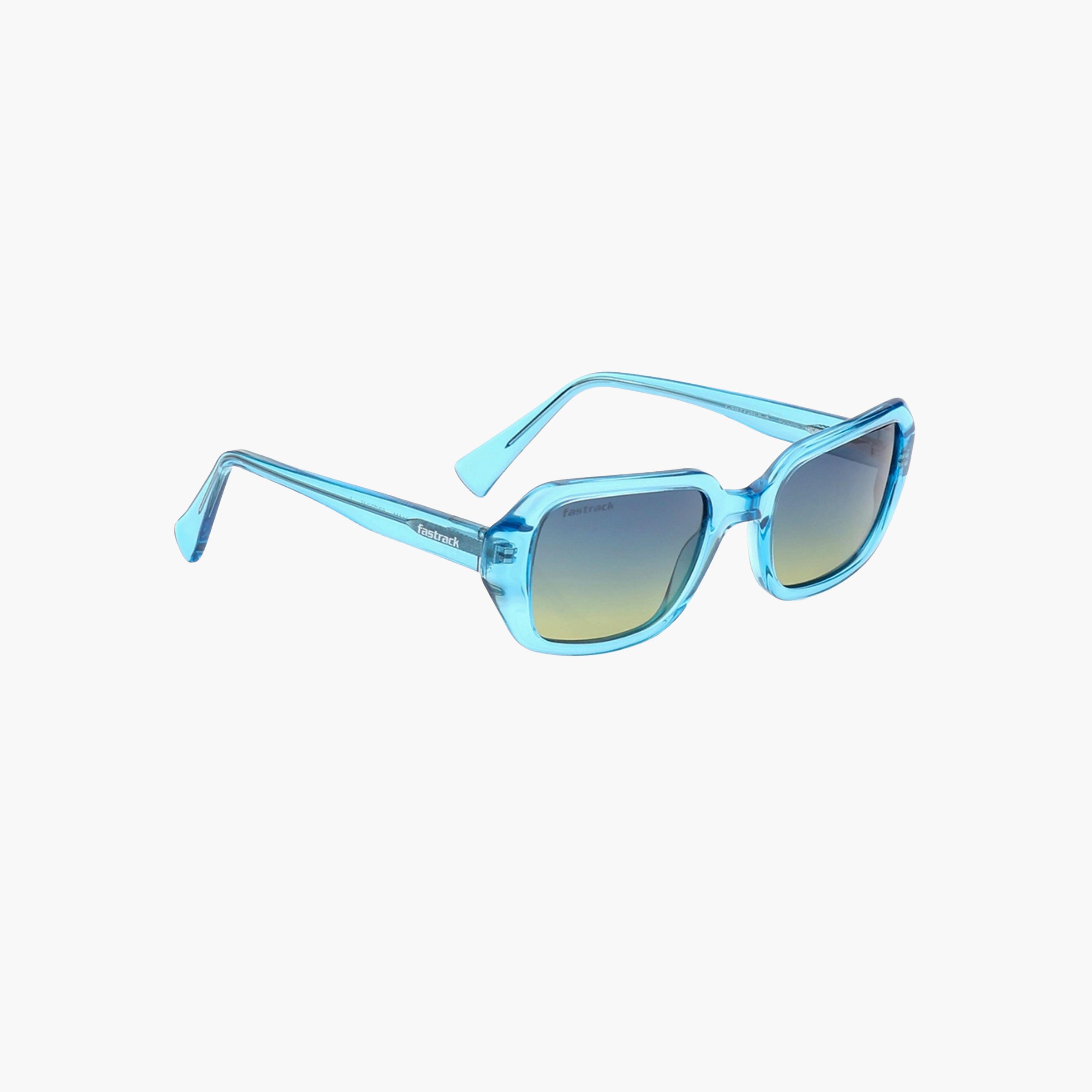 Fastrack Rectangular Blue Polarised Sunglasses-men-sunglasses-image-7