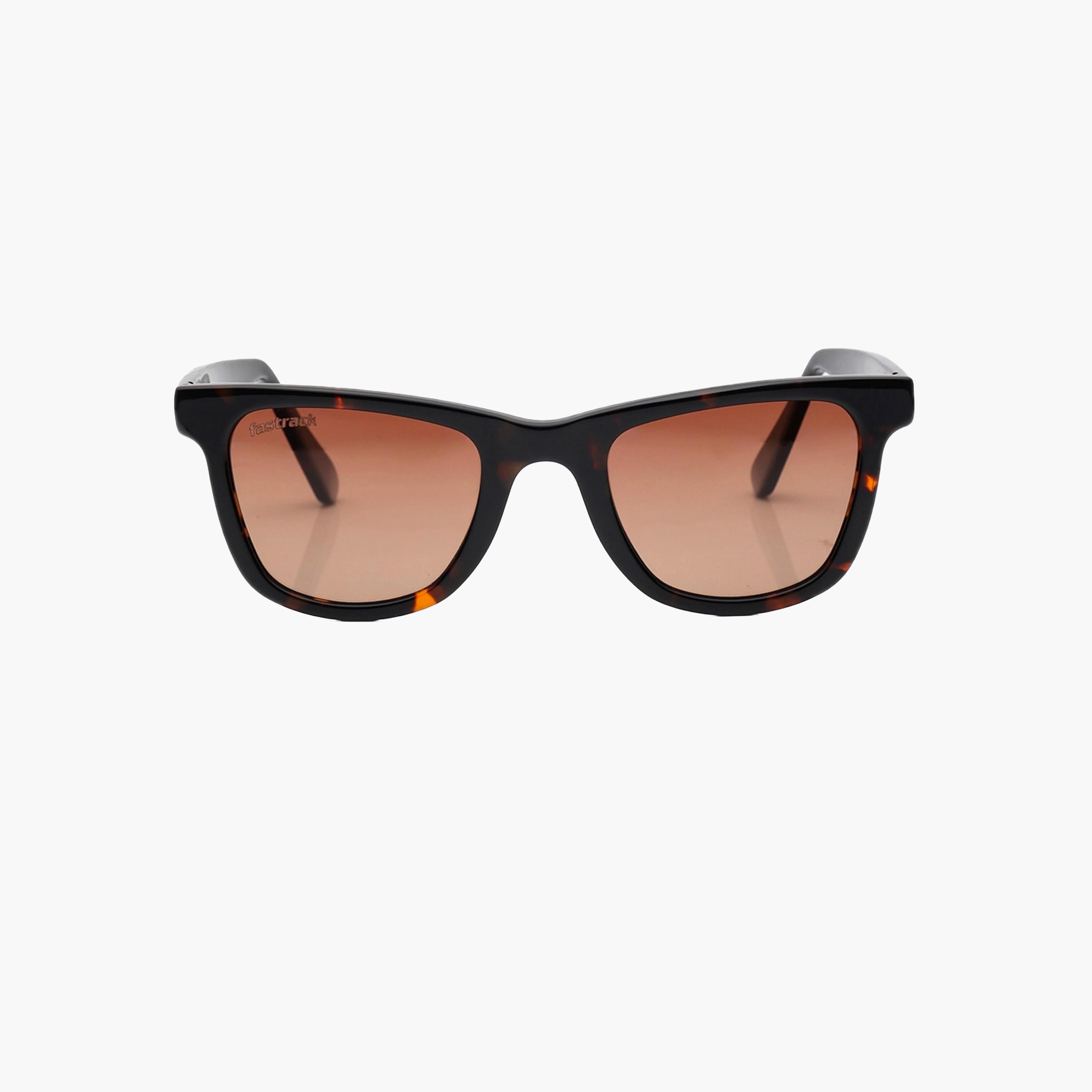 Fastrack Rectangle Polarised Sunglasses Brown-men-sunglasses-image-1