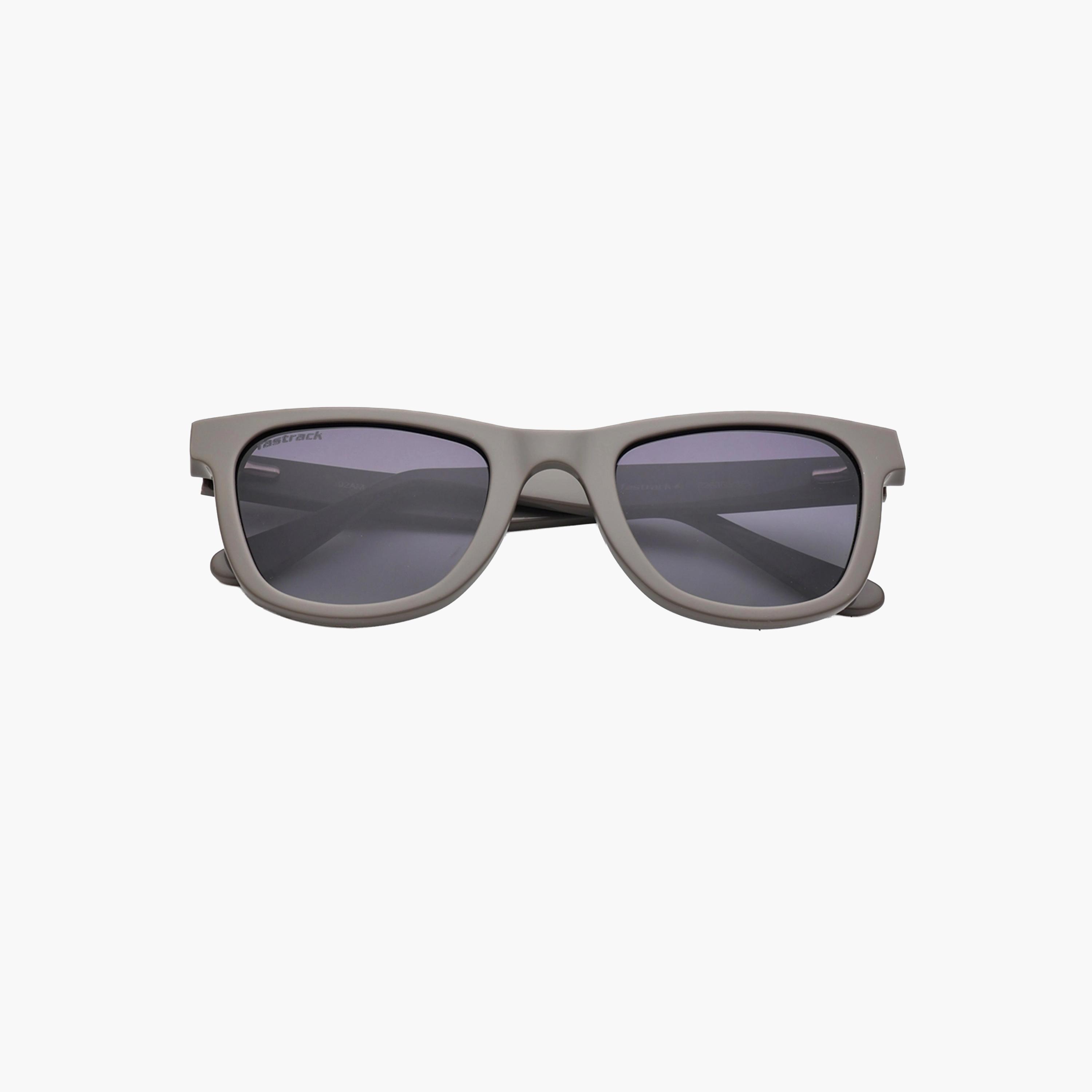 Fastrack Grey Wayfarer Polarized Sunglasses-men-sunglasses-image-2