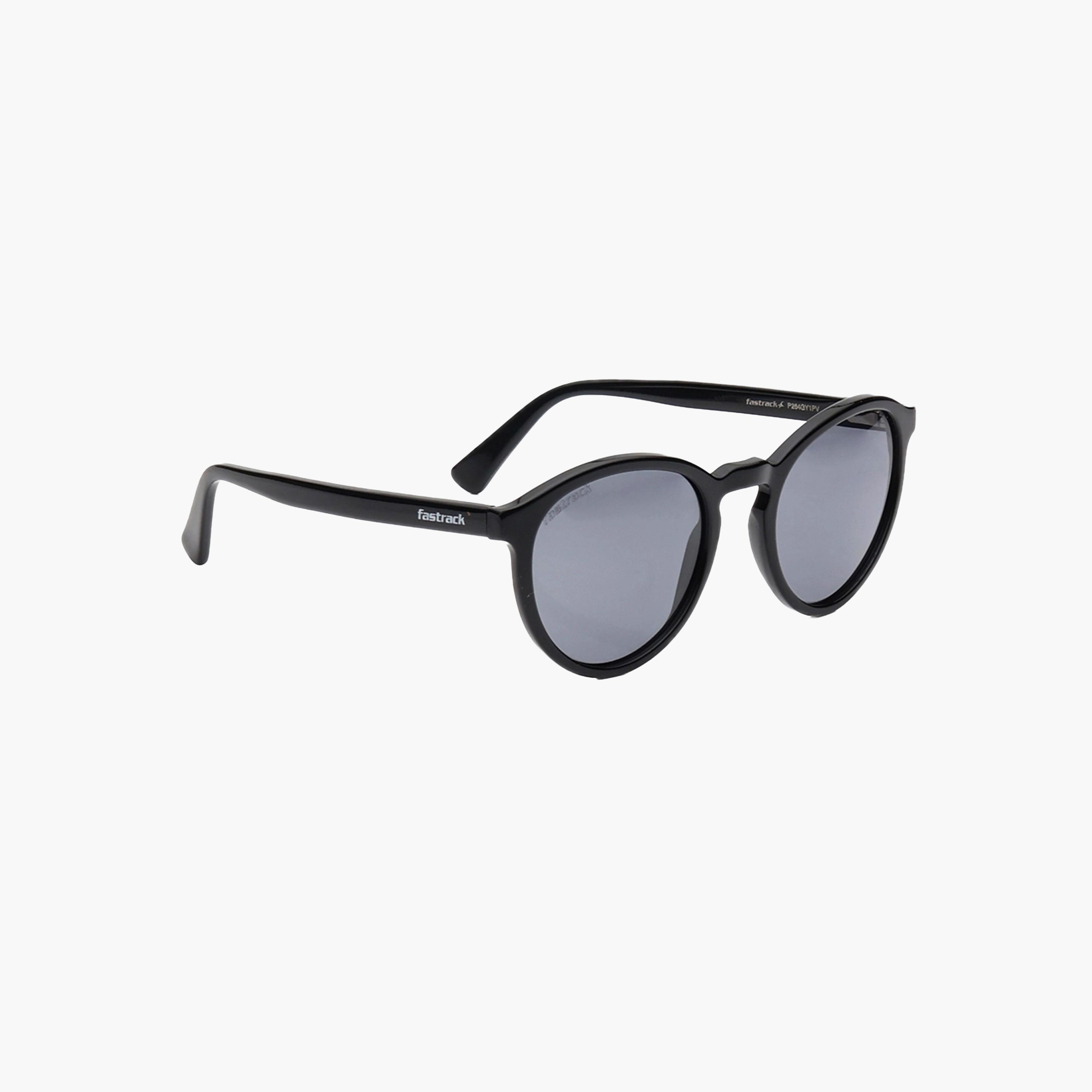 Fastrack Round Frame Polarised Sunglasses-men-sunglasses-image-5