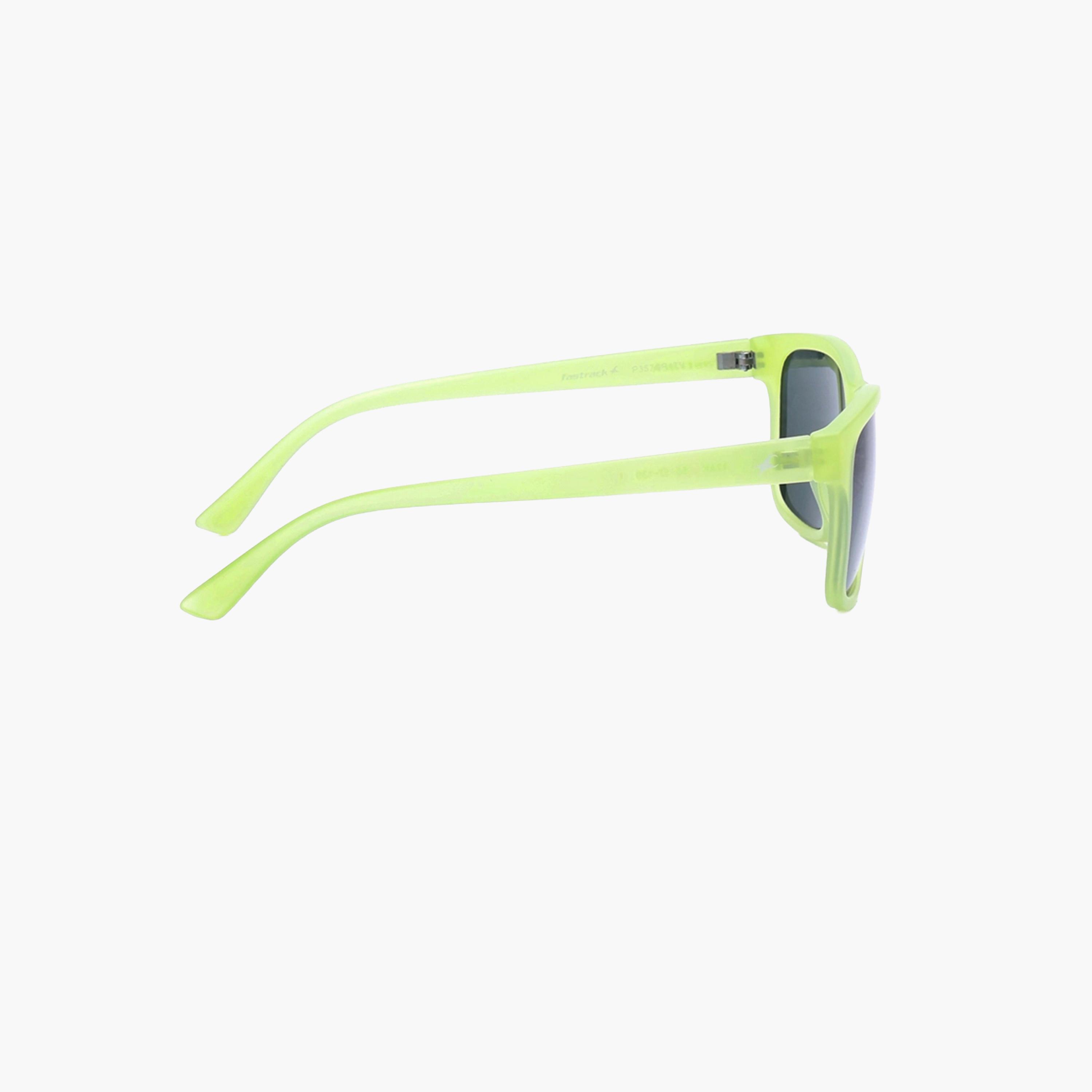 Fastrack Rectangular Green Polarized Sunglasses-men-sunglasses-image-4