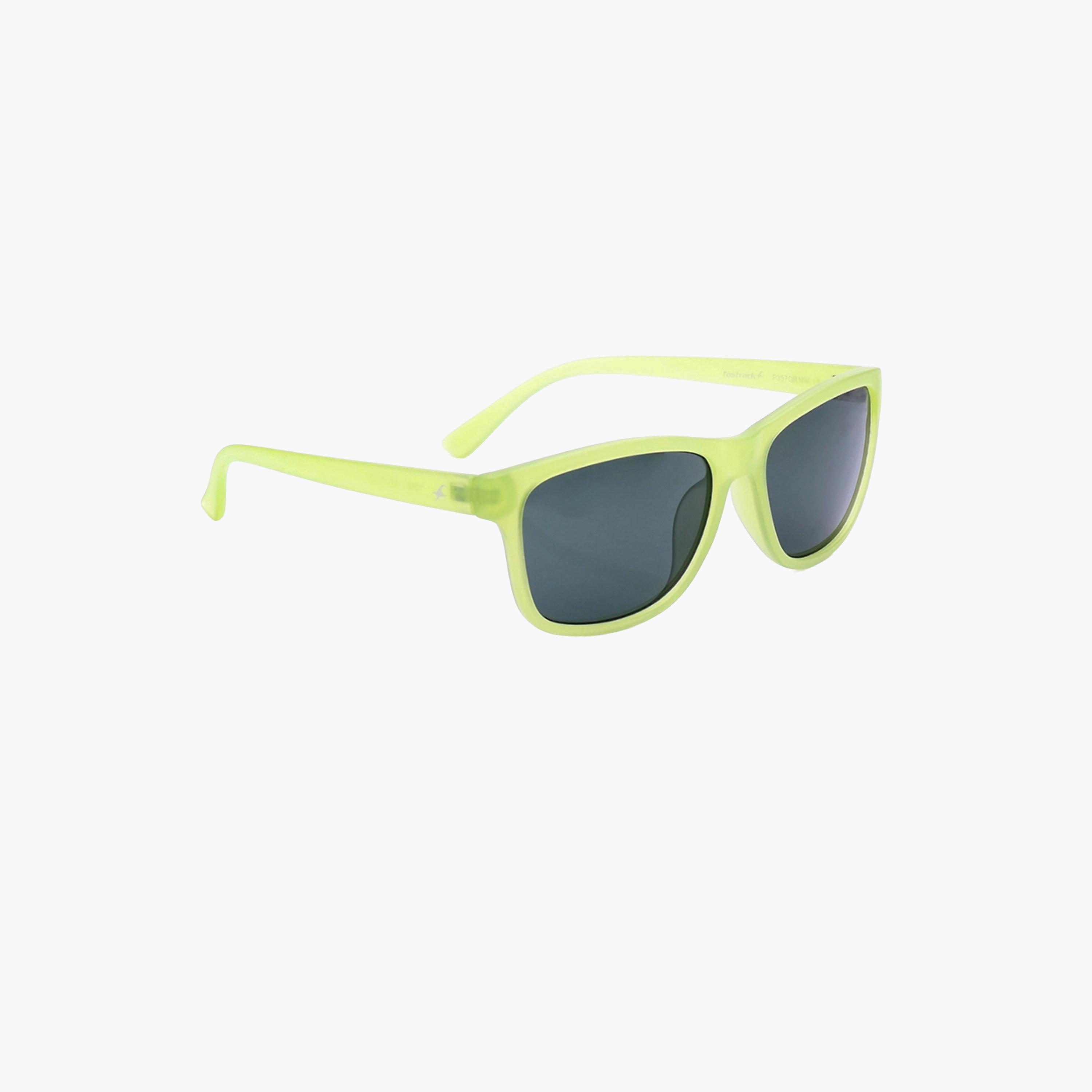 Fastrack Rectangular Green Polarized Sunglasses-men-sunglasses-image-7